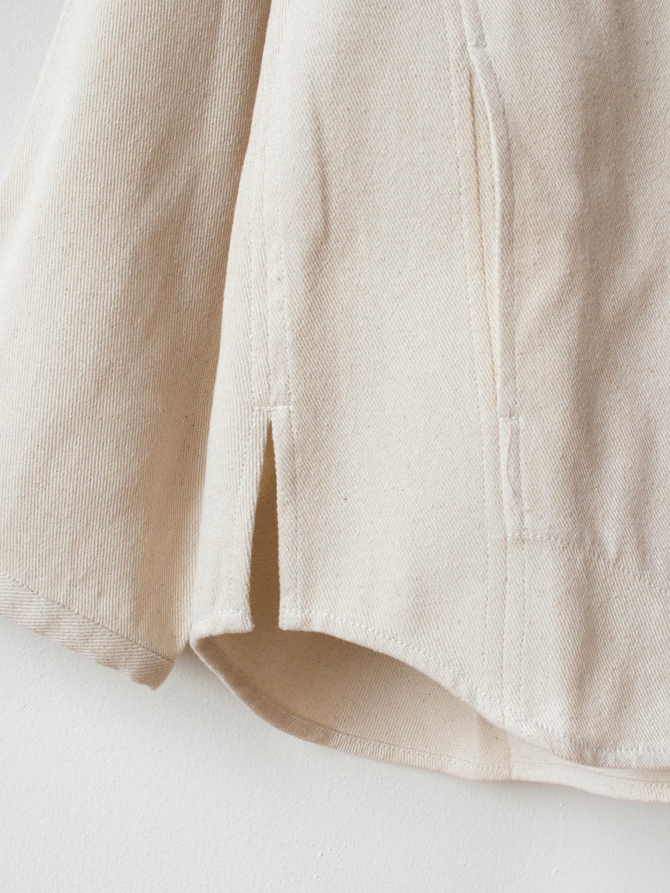 Namu Shop - Jan Machenhauer Kelly Shirt Jacket - Natural Cotton Twill