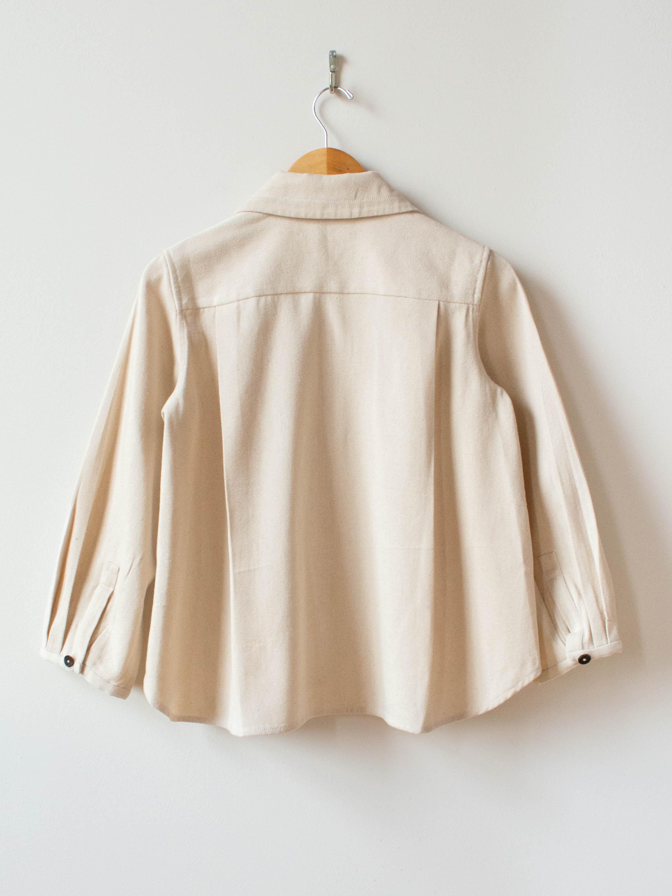 Namu Shop - Jan Machenhauer Kelly Shirt Jacket - Natural Cotton Twill