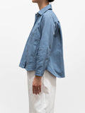 Namu Shop - Jan Machenhauer Kim Shirt Jacket - Stormy Cotton Drill