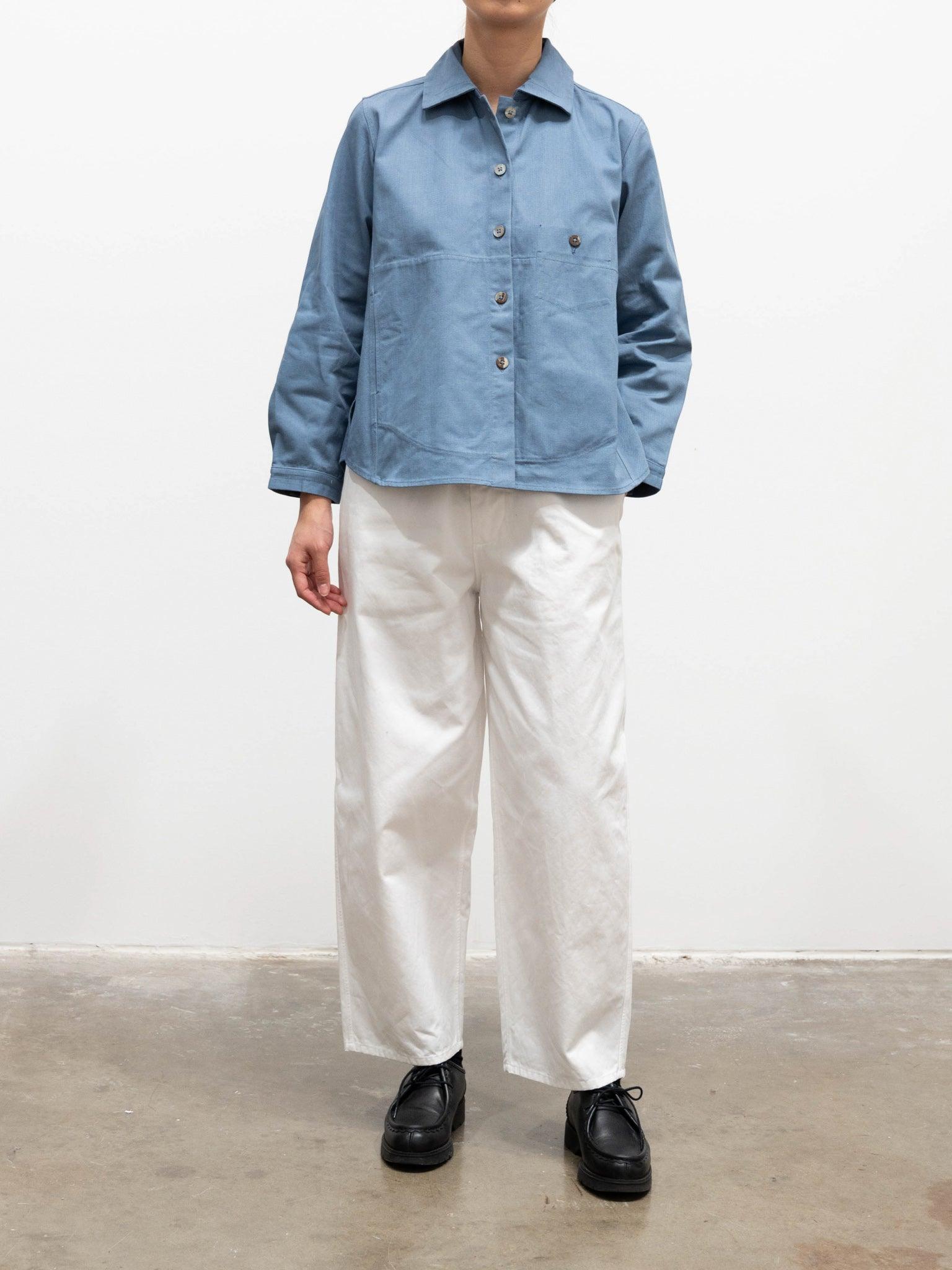 Namu Shop - Jan Machenhauer Kim Shirt Jacket - Stormy Cotton Drill