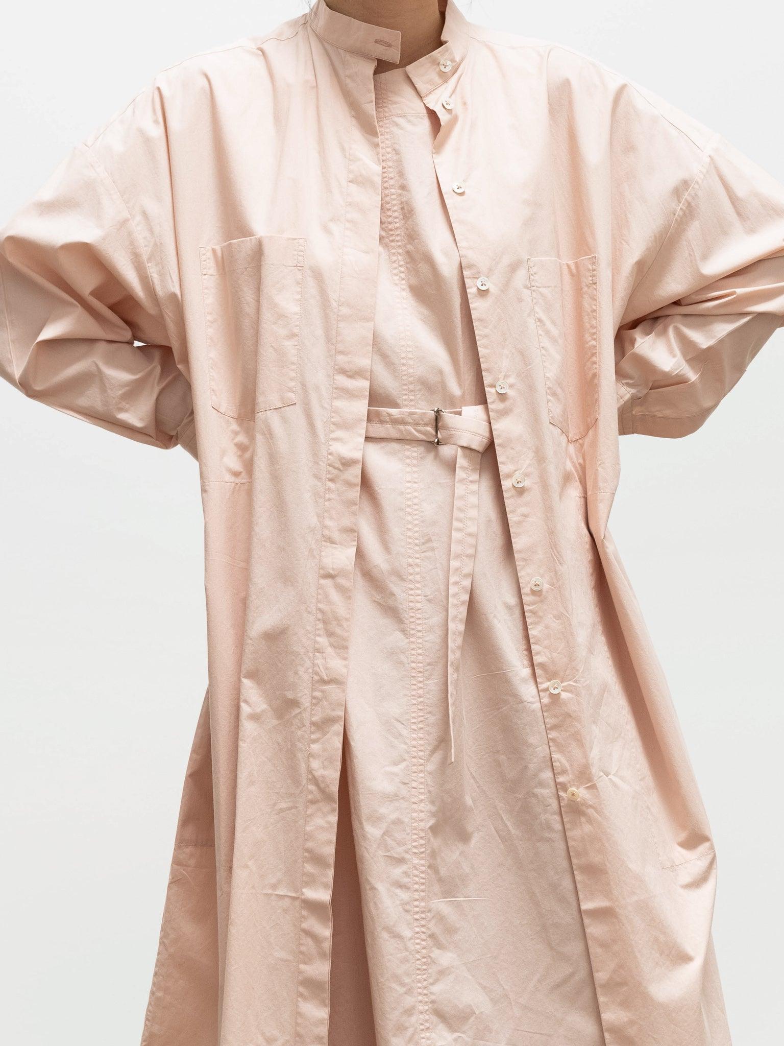 Namu Shop - Jan Machenhauer Lou Dress - Blush Cotton Poplin