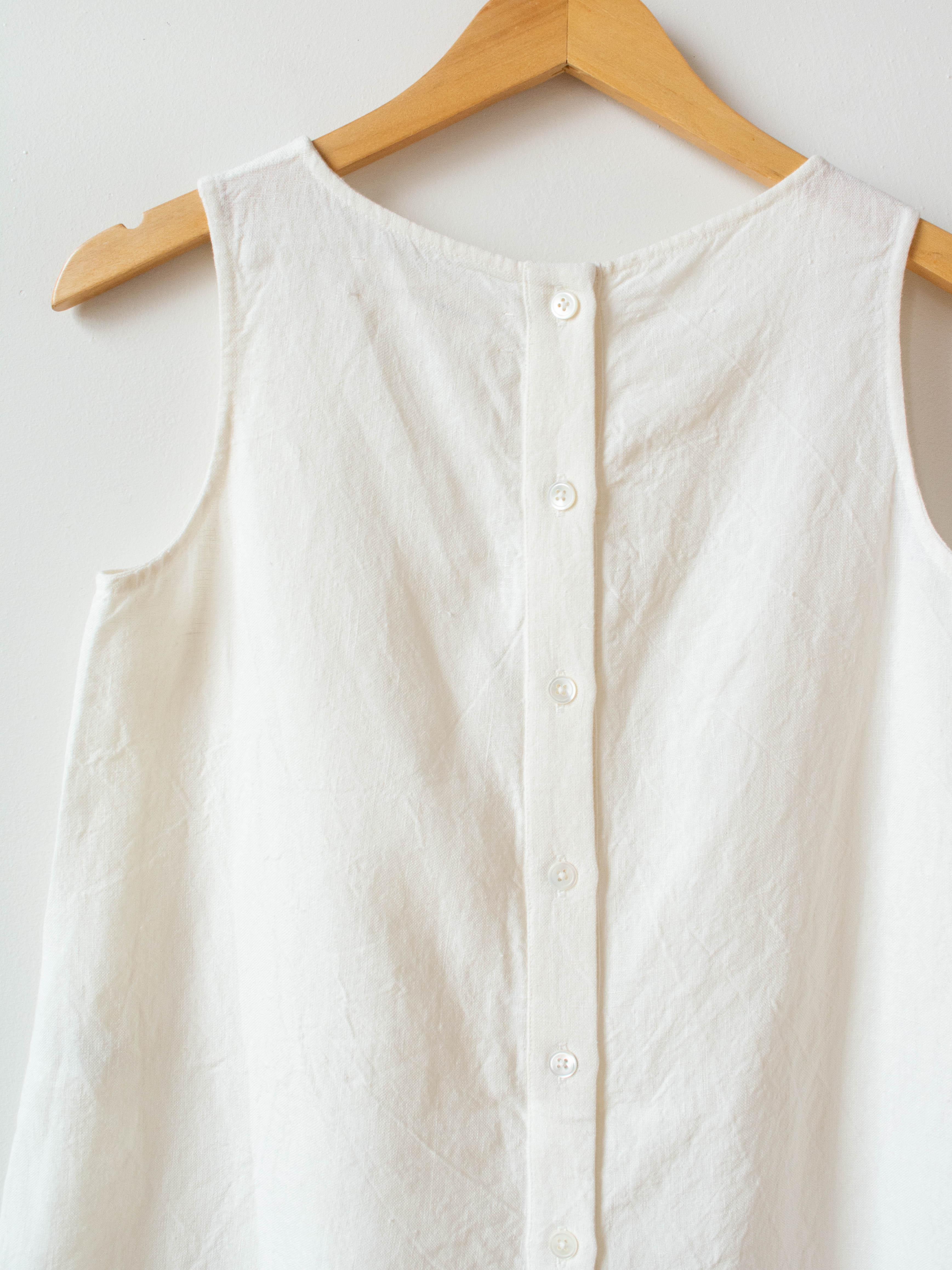 Namu Shop - Jan Machenhauer Louise Top - White Linen