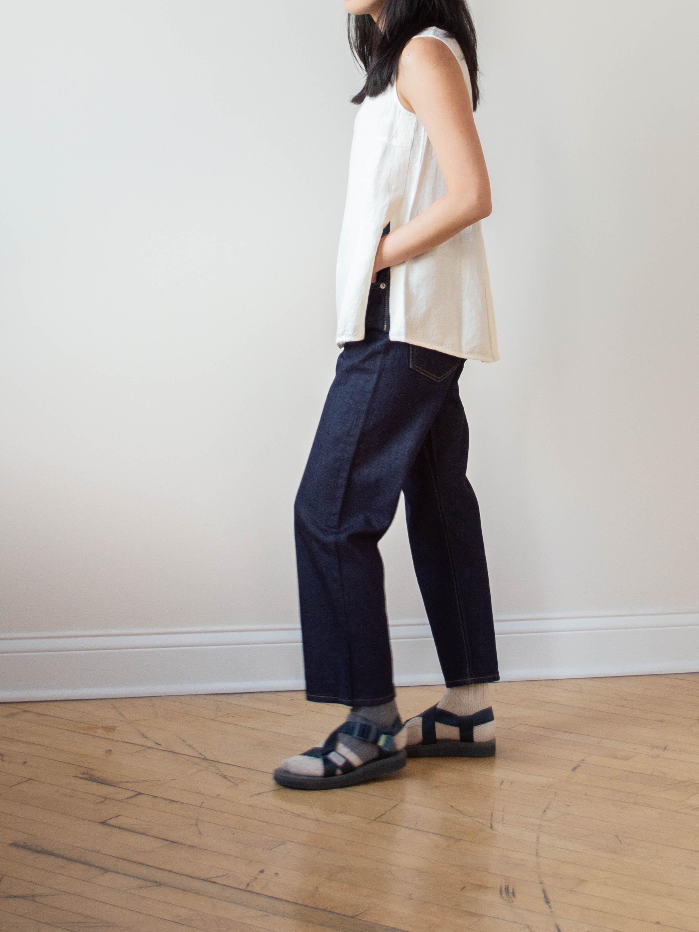 Namu Shop - Jan Machenhauer Louise Top - White Linen