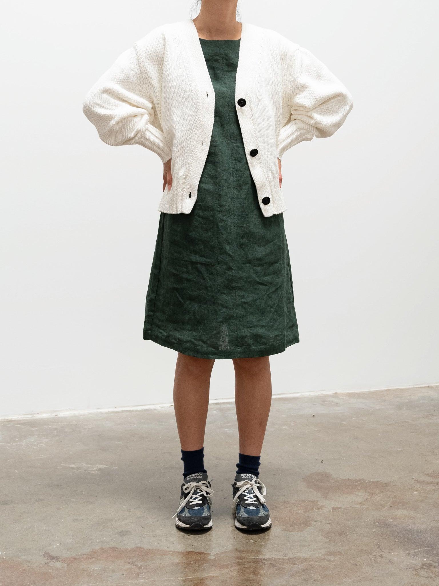 Namu Shop - Jan Machenhauer Lulu Dress - Forest Linen
