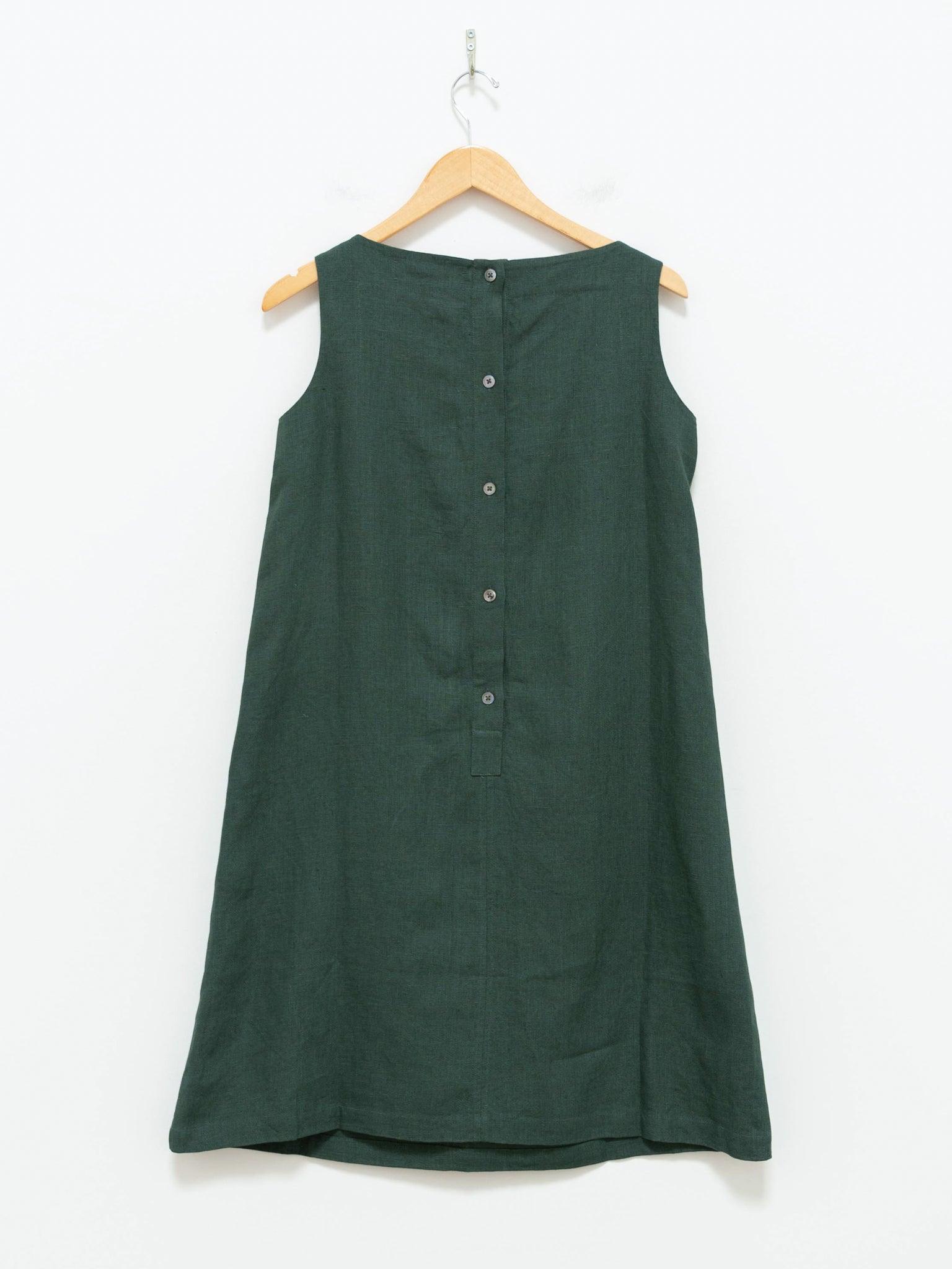 Namu Shop - Jan Machenhauer Lulu Dress - Forest Linen