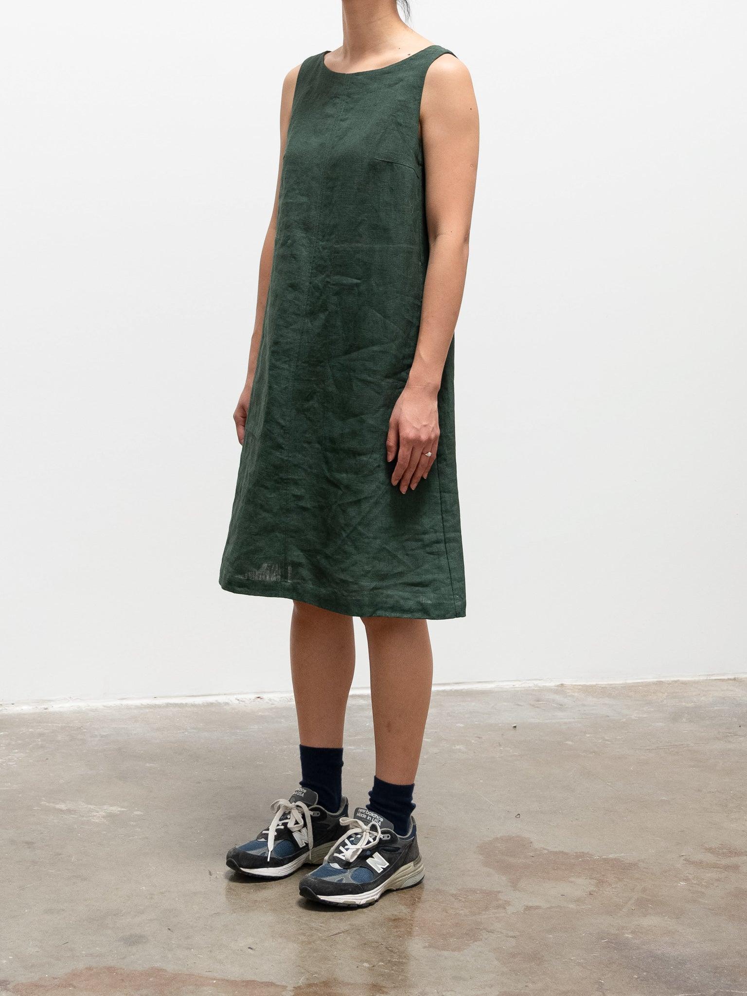 Lulu Dress - Forest Linen Lulu Dress - Forest Linen