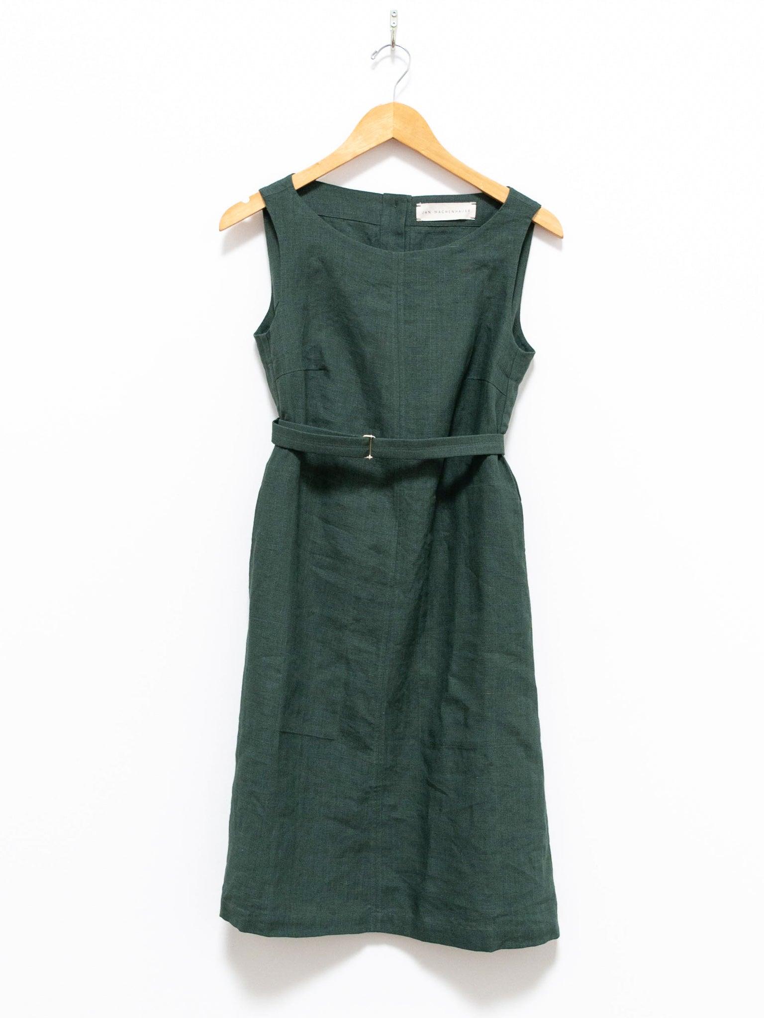 Namu Shop - Jan Machenhauer Lulu Dress - Forest Linen