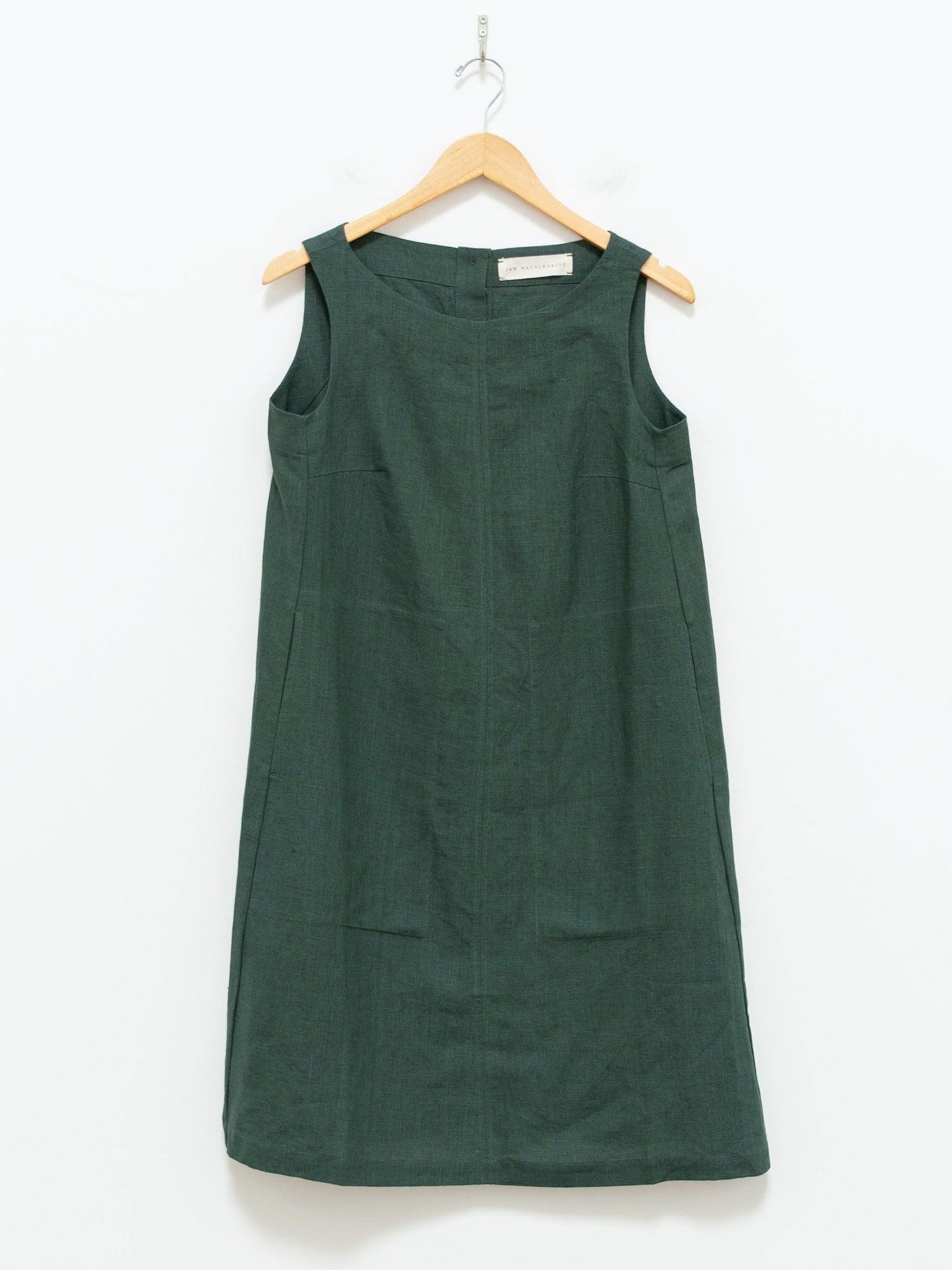 Namu Shop - Jan Machenhauer Lulu Dress - Forest Linen