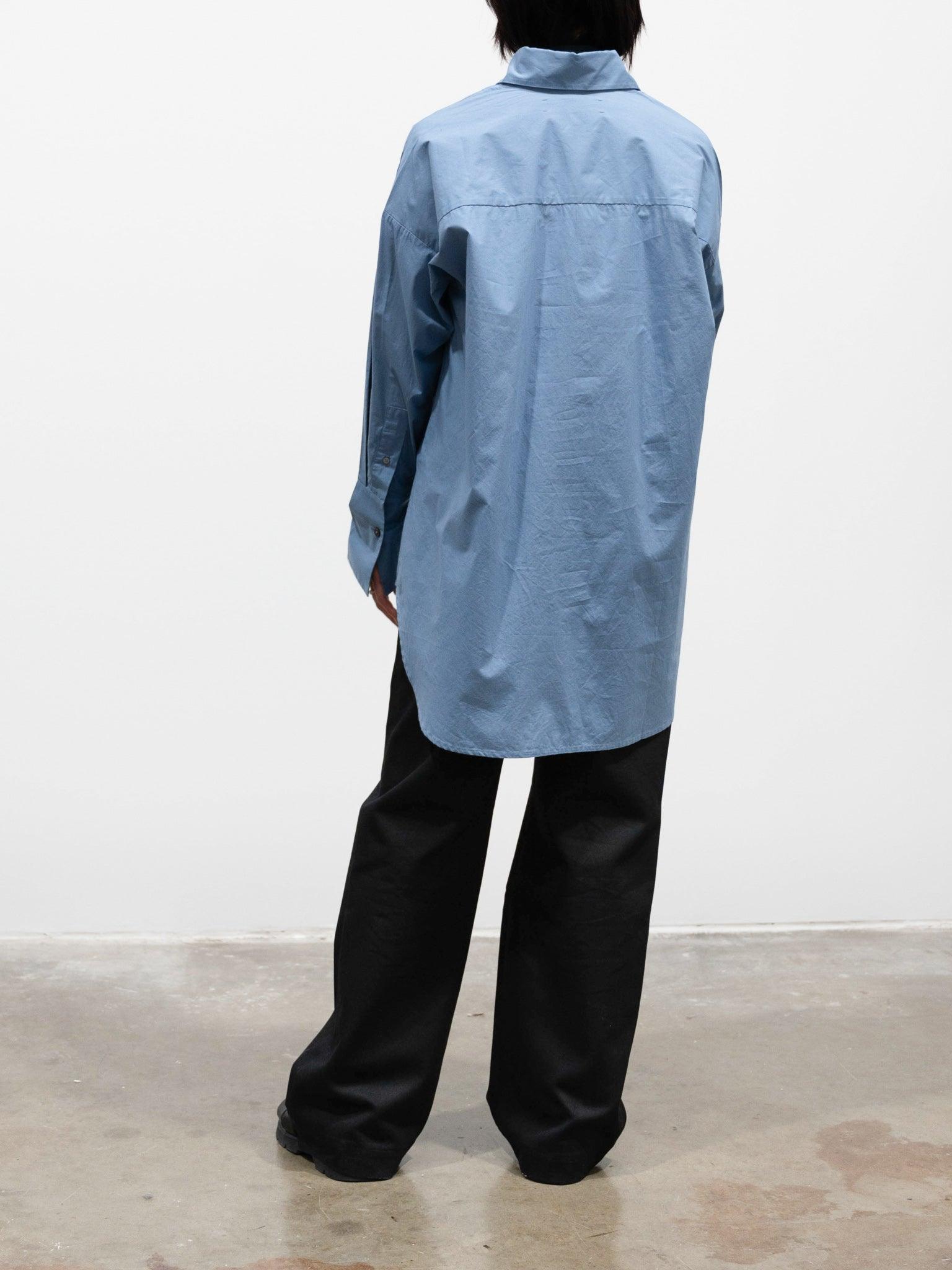 Namu Shop - Jan Machenhauer Molly Shirt - Stormy Cotton Poplin