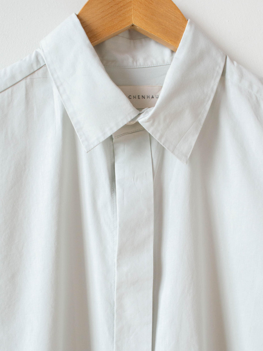 Namu Shop - Jan Machenhauer Palmo S/S Shirt - Shower Cotton Poplin