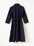 Namu Shop - Jan Machenhauer Tauri Dress - Midnight Blue Cotton Corduroy