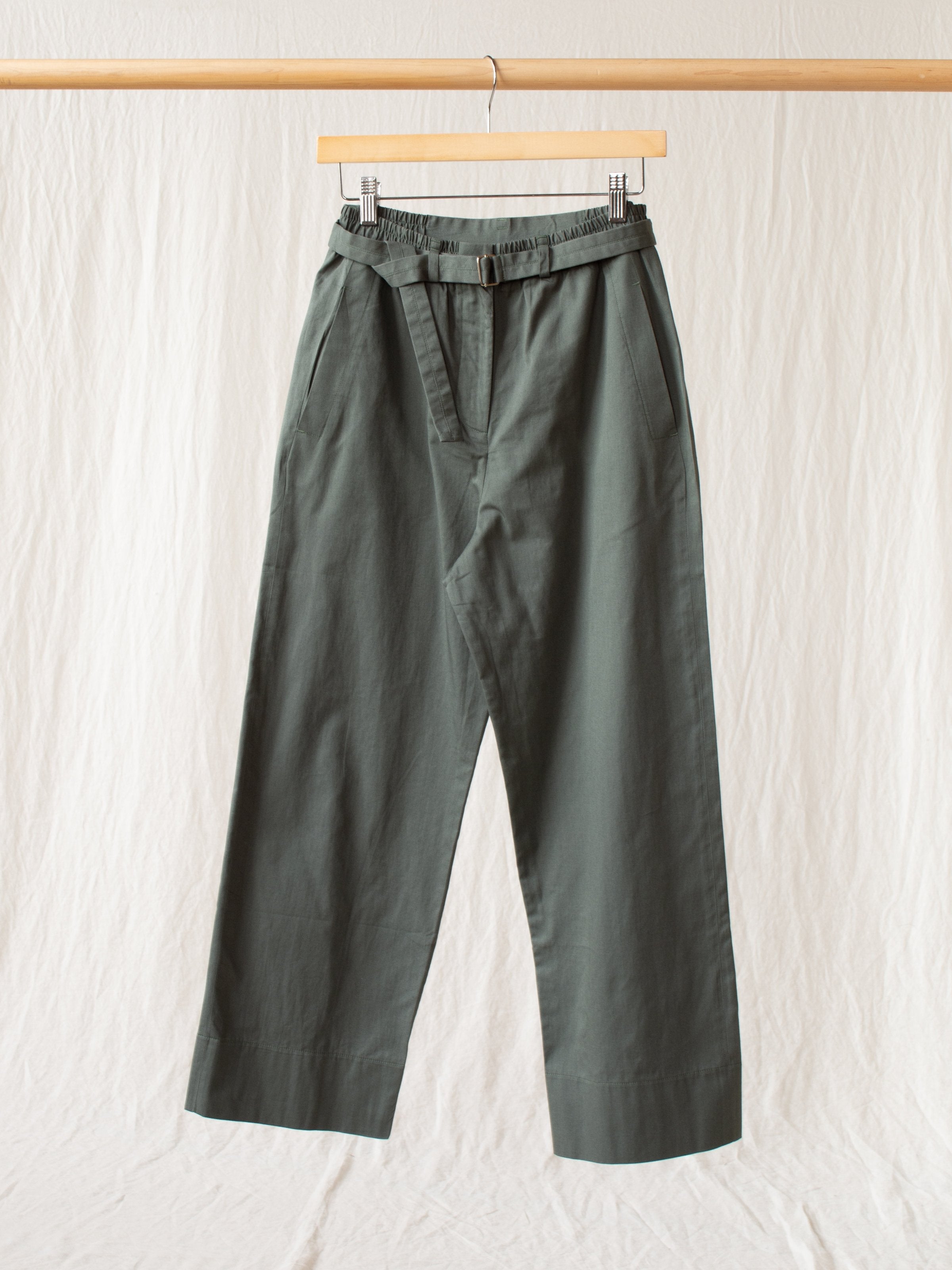 Namu Shop - Jan Machenhauer Teresa Pant with Belt - Sage