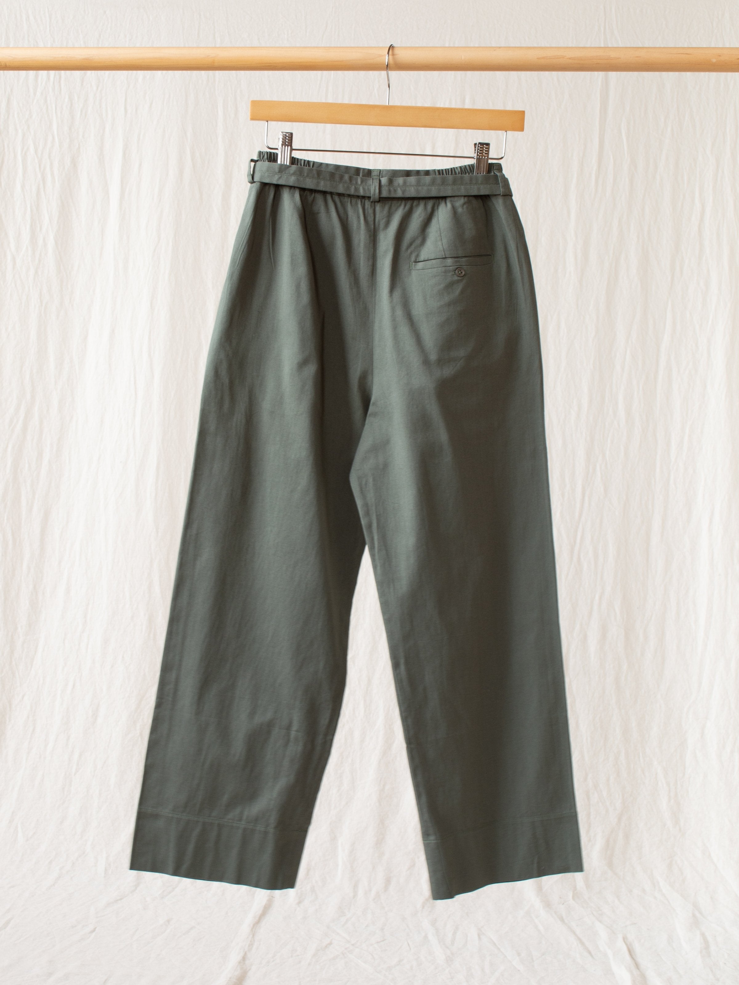 Namu Shop - Jan Machenhauer Teresa Pant with Belt - Sage