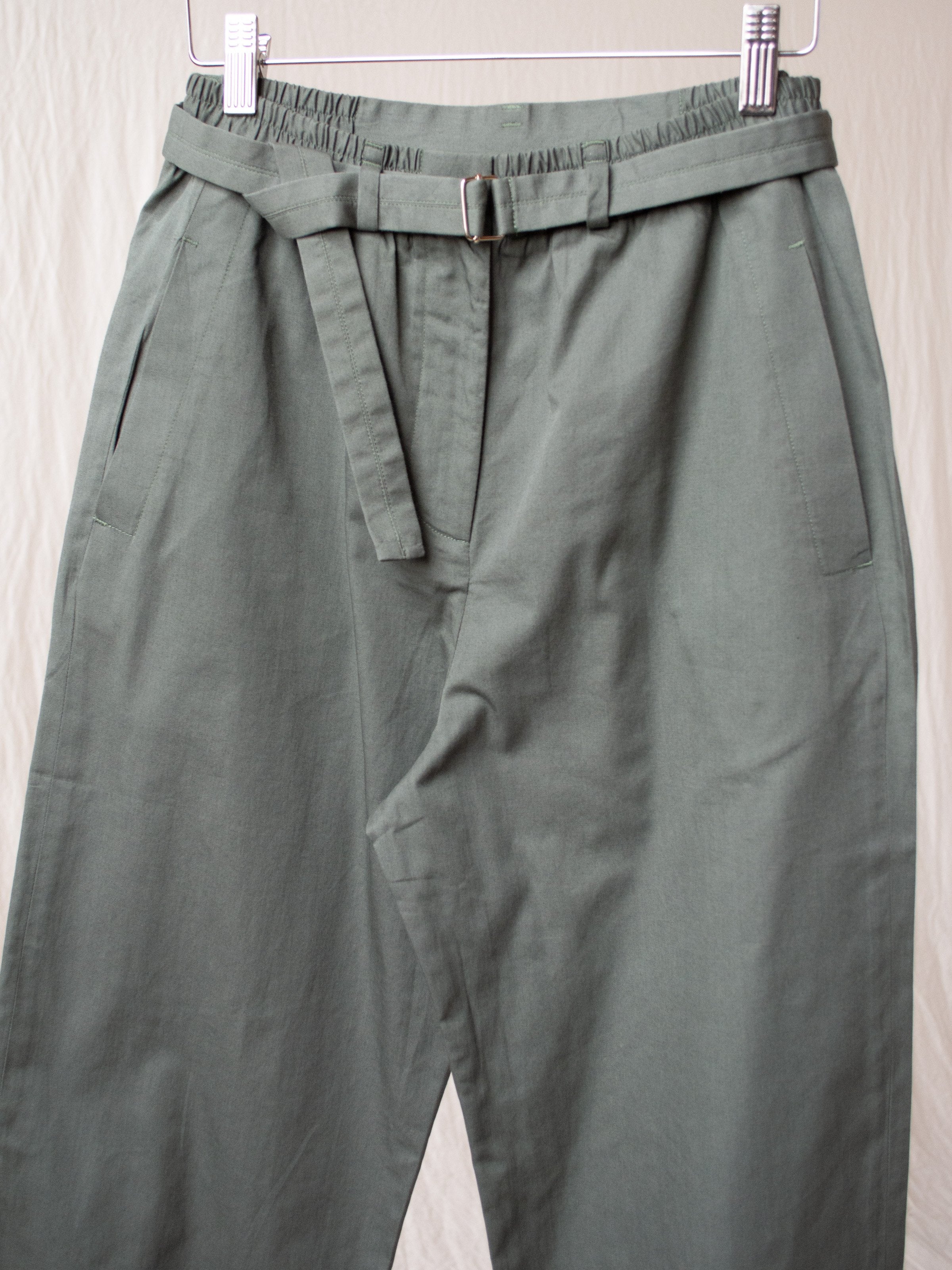 Namu Shop - Jan Machenhauer Teresa Pant with Belt - Sage