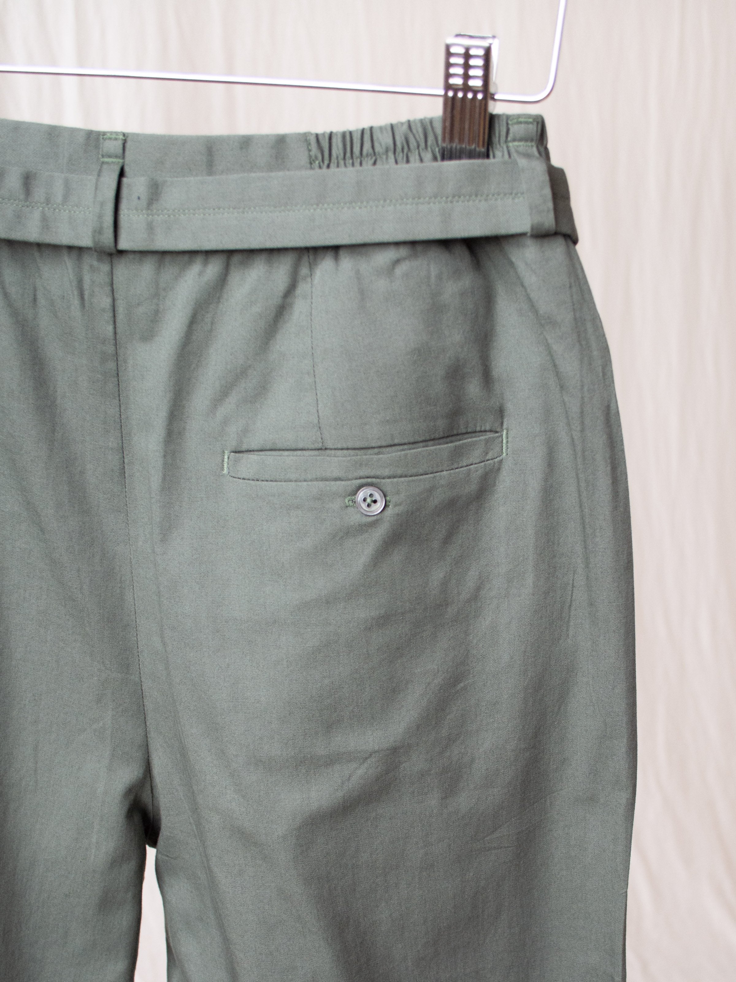 Namu Shop - Jan Machenhauer Teresa Pant with Belt - Sage
