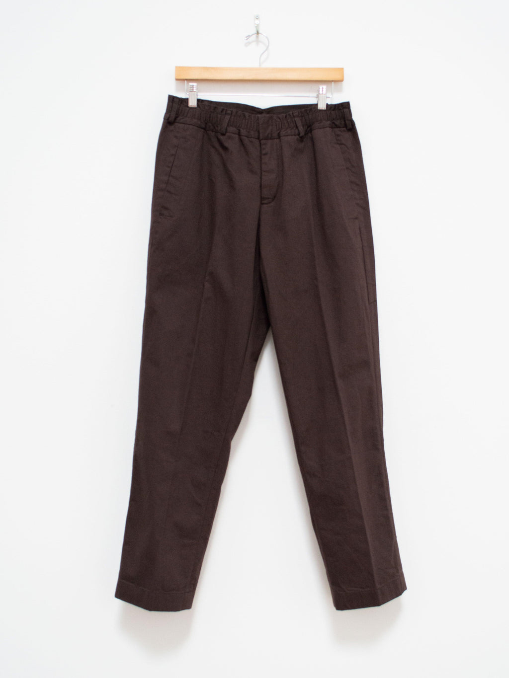 Namu Shop - Jan Machenhauer Tom Pants - Coffee Cotton Drill