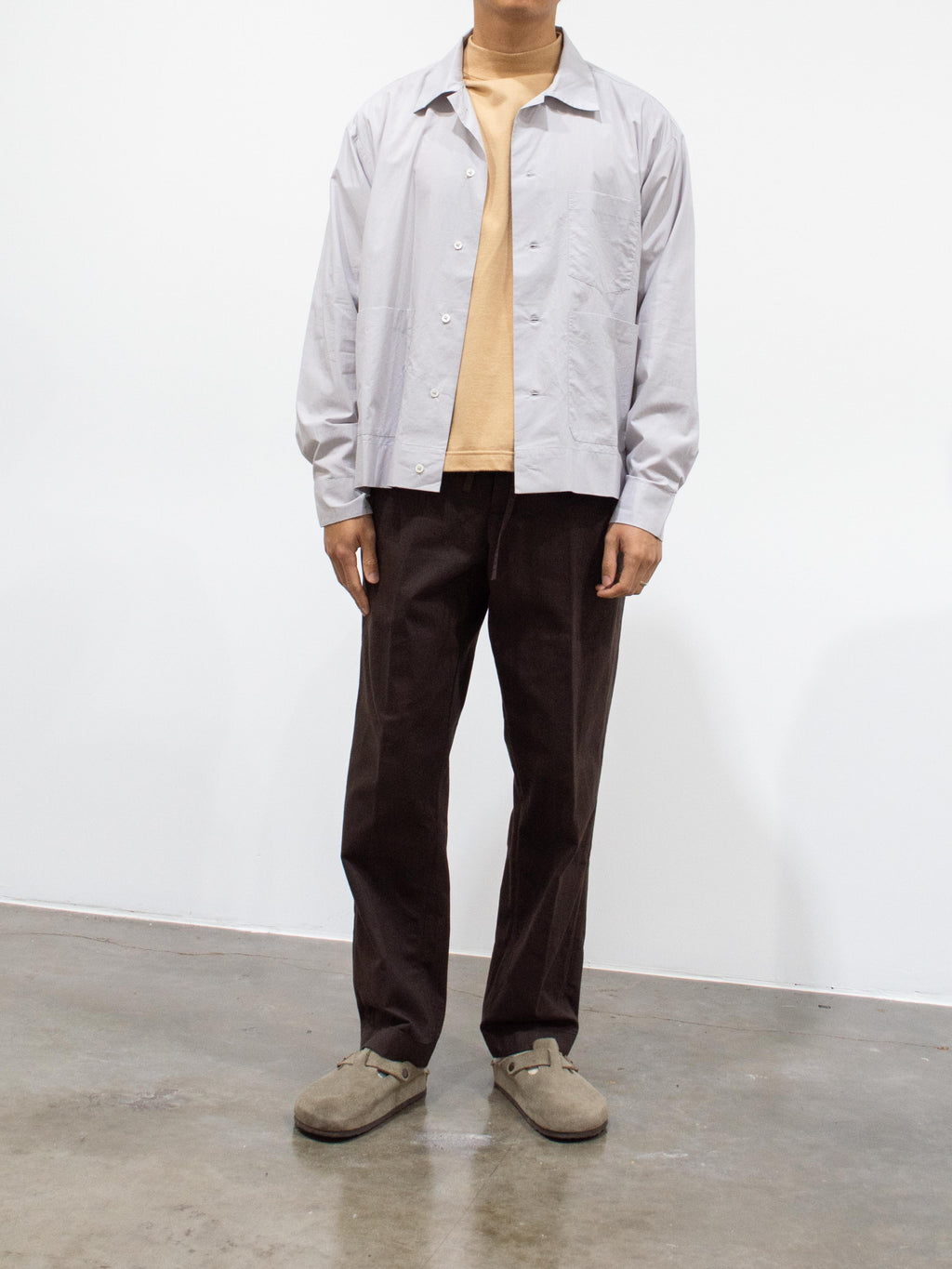 Namu Shop - Jan Machenhauer Tom Pants - Coffee Cotton Drill