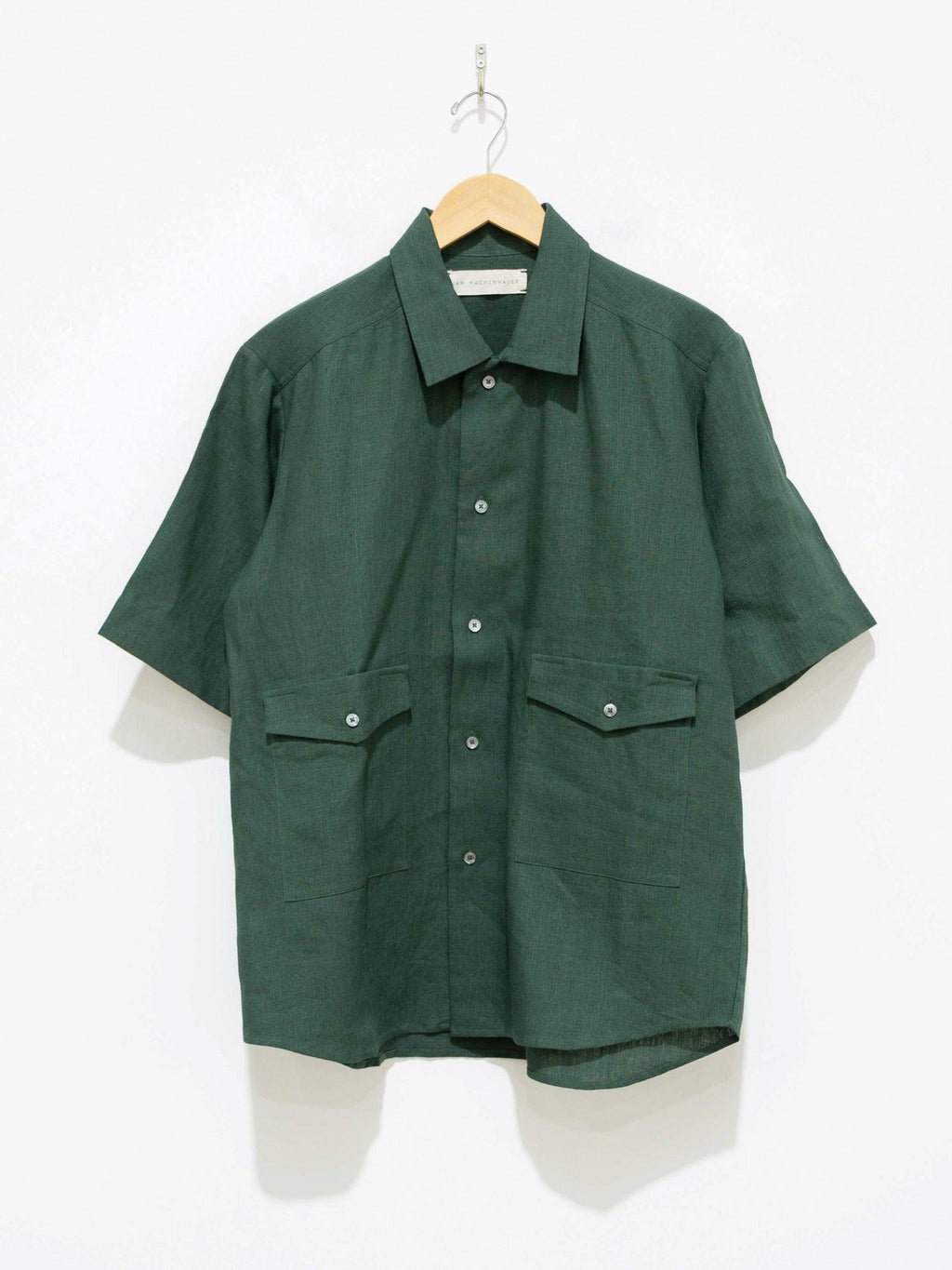 Namu Shop - Jan Machenhauer Zane Shirt - Forest Linen