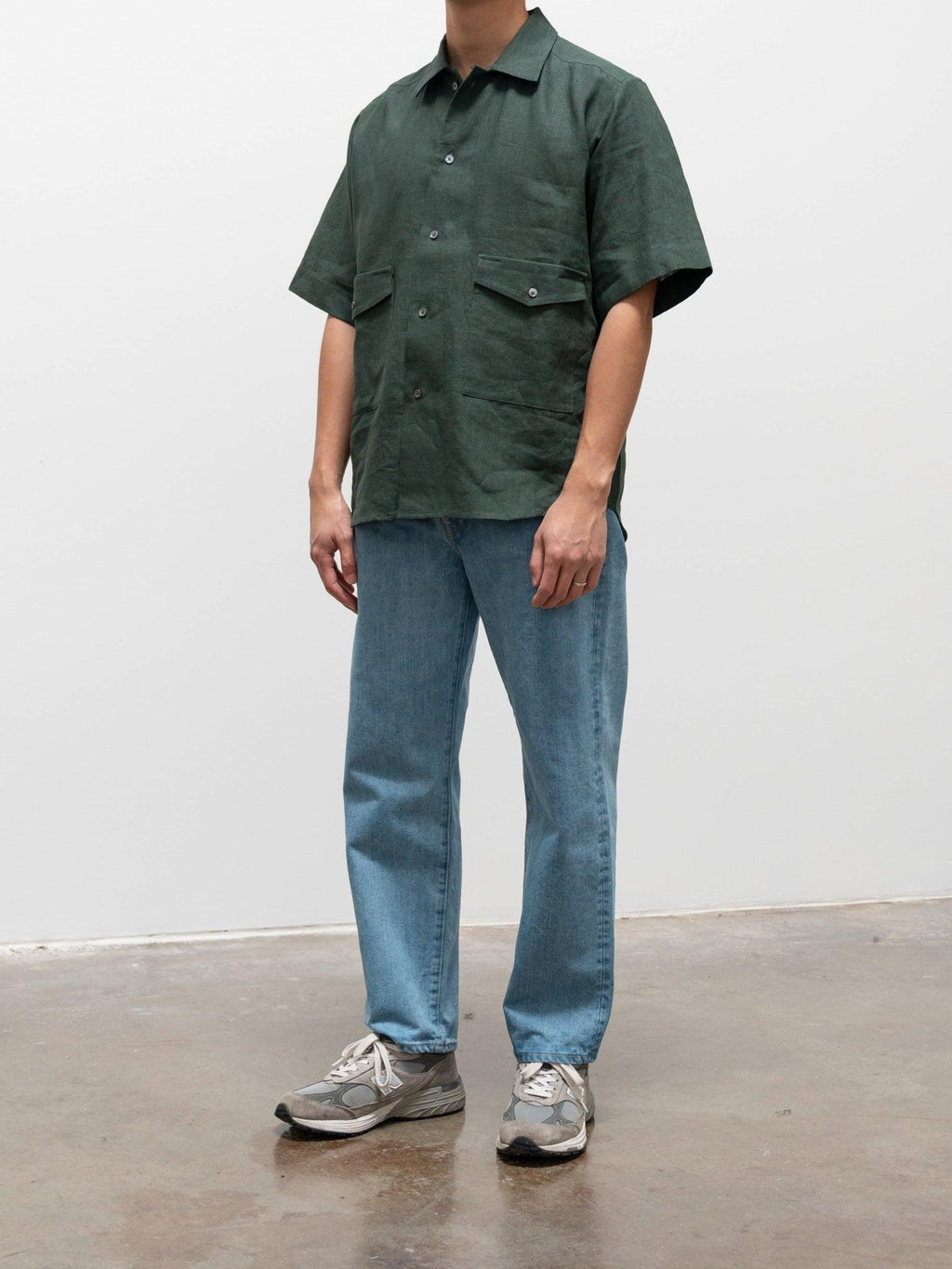 Namu Shop - Jan Machenhauer Zane Shirt - Forest Linen