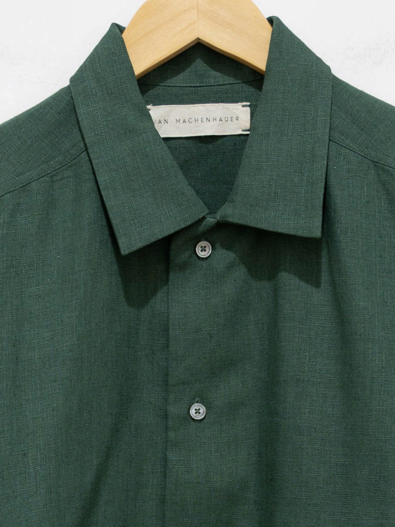 Namu Shop - Jan Machenhauer Zane Shirt - Forest Linen