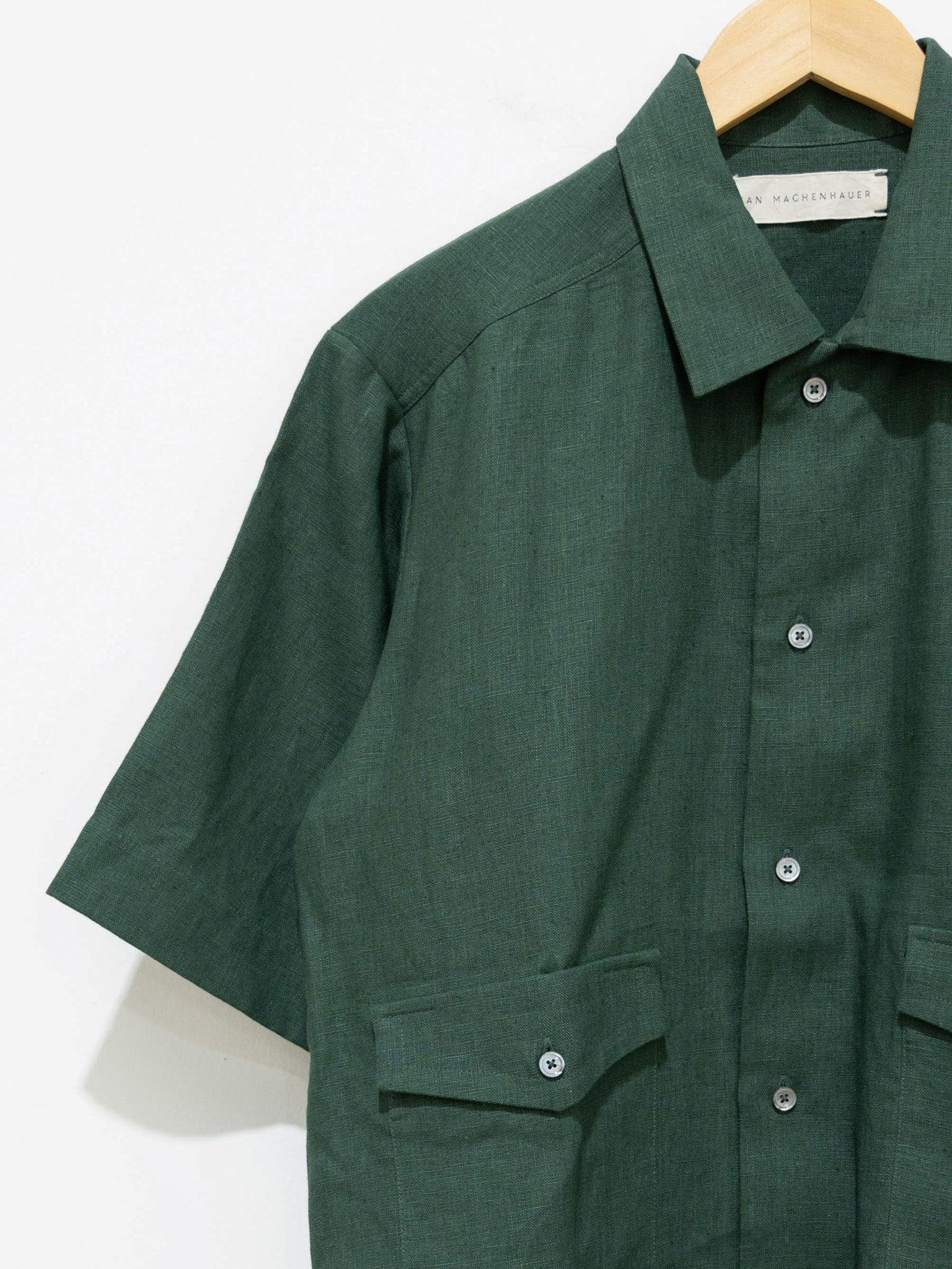 Namu Shop - Jan Machenhauer Zane Shirt - Forest Linen