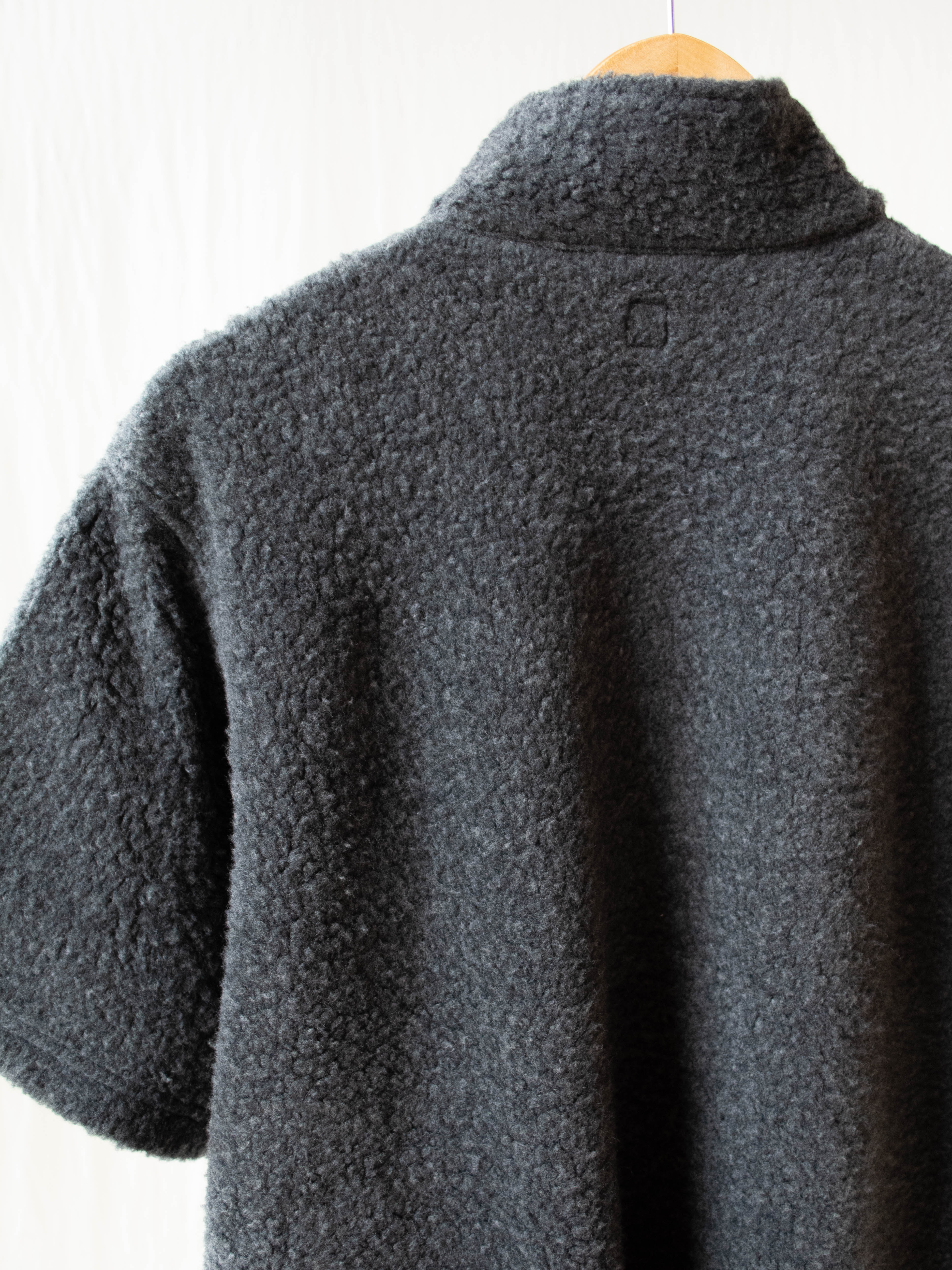 Namu Shop - Kaptain Sunshine Cashmere Fleece Pullover - Charcoal