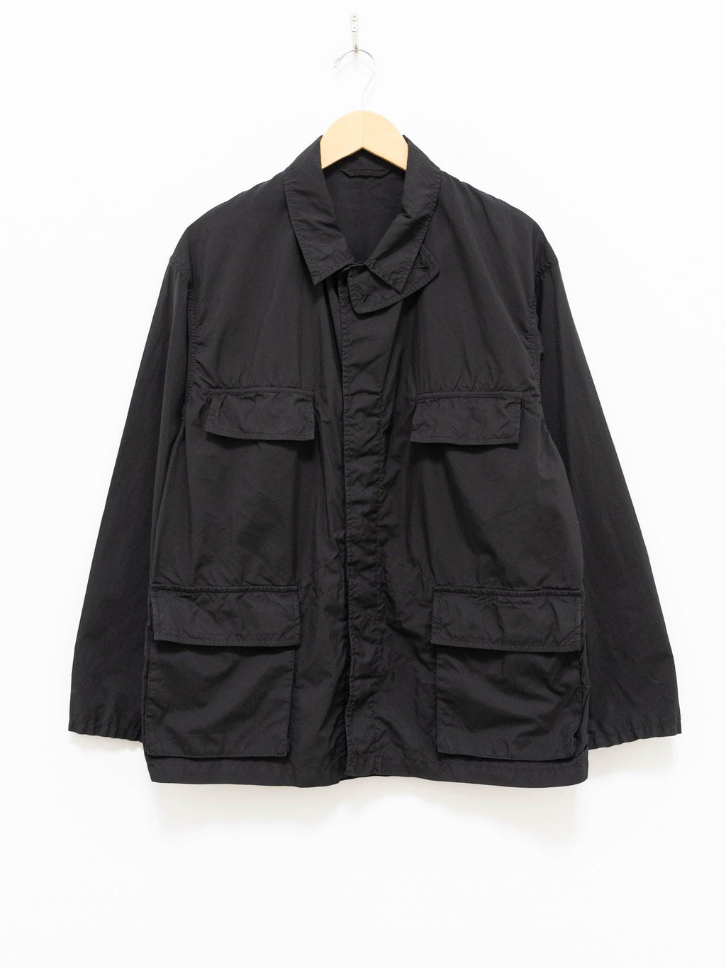 Namu Shop - Kaptain Sunshine C/N Water Repellent Light Military Jacket - Black