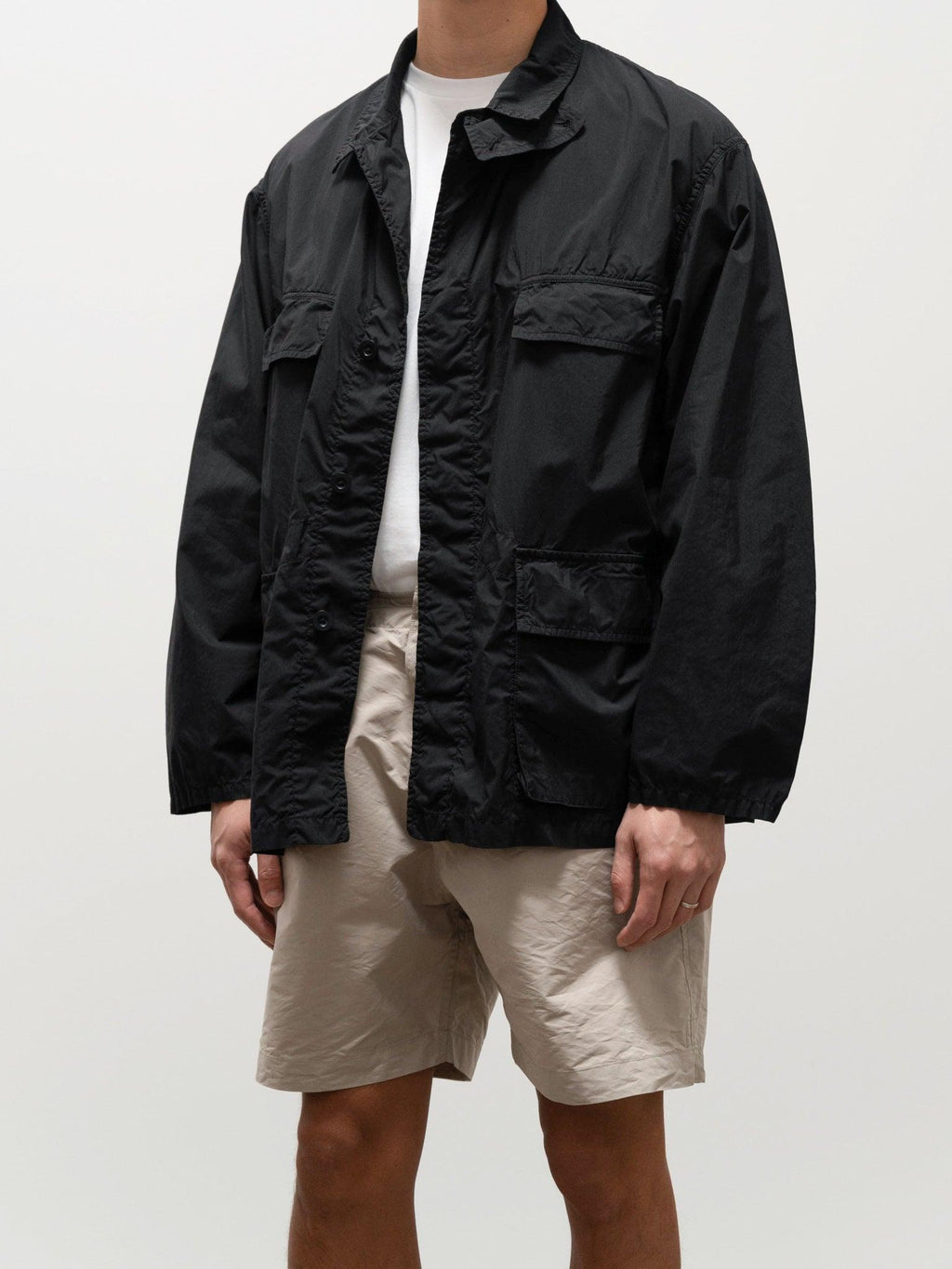 Namu Shop - Kaptain Sunshine C/N Water Repellent Light Military Jacket - Black
