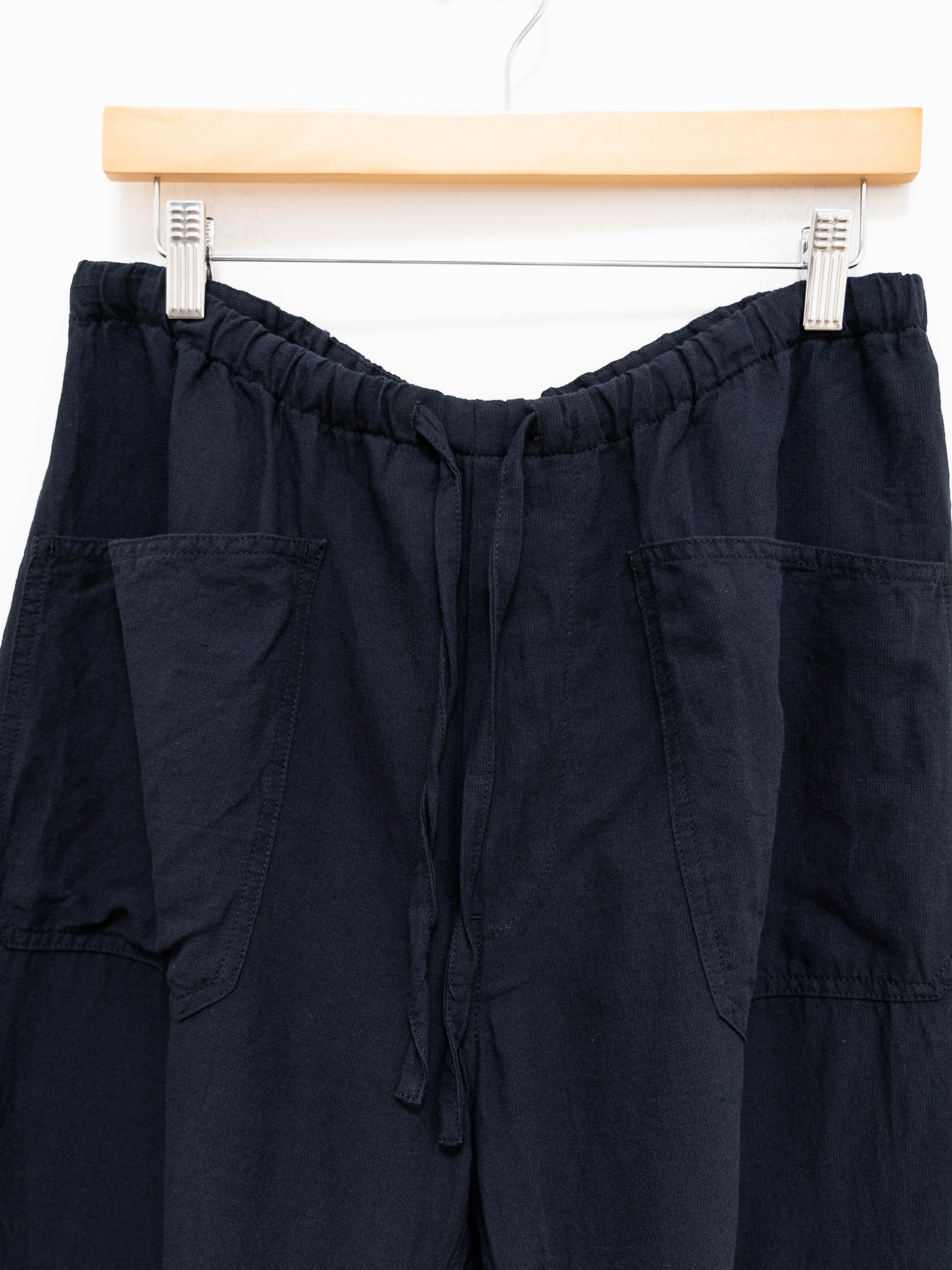 Namu Shop - Kaptain Sunshine Co/Li/Silk Safari Mesh Easy Pants - Navy