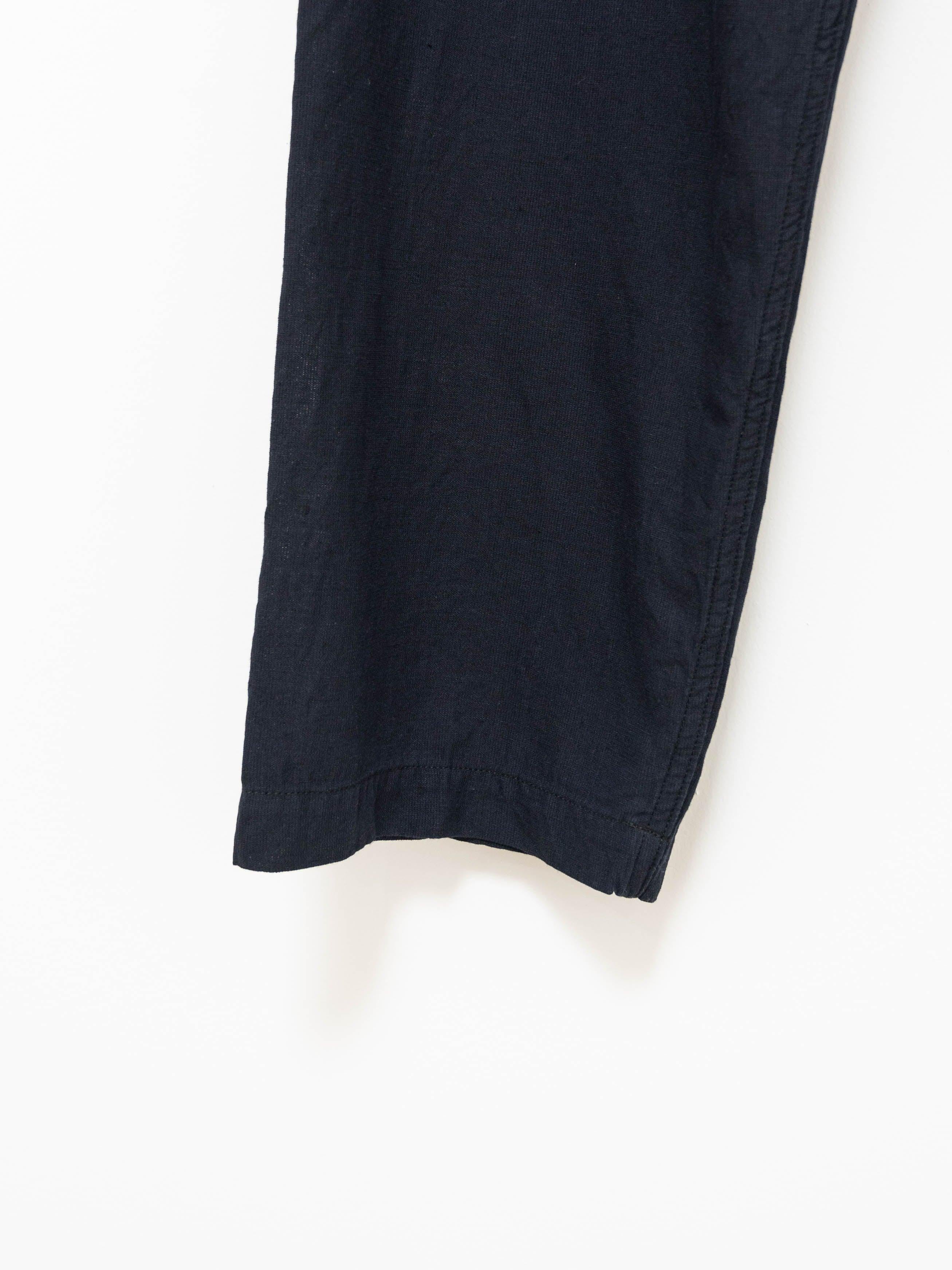 Namu Shop - Kaptain Sunshine Co/Li/Silk Safari Mesh Easy Pants - Navy