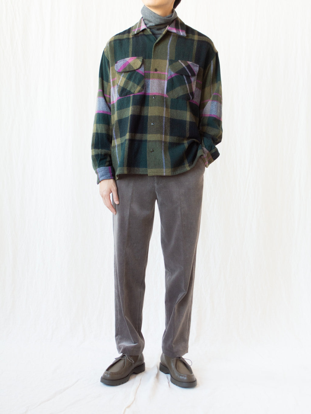 Namu Shop - Kaptain Sunshine Corduroy Trousers - Gray