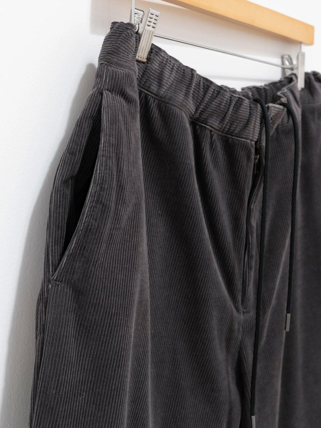 Namu Shop - Kaptain Sunshine Easy Corduroy Slacks - Gray