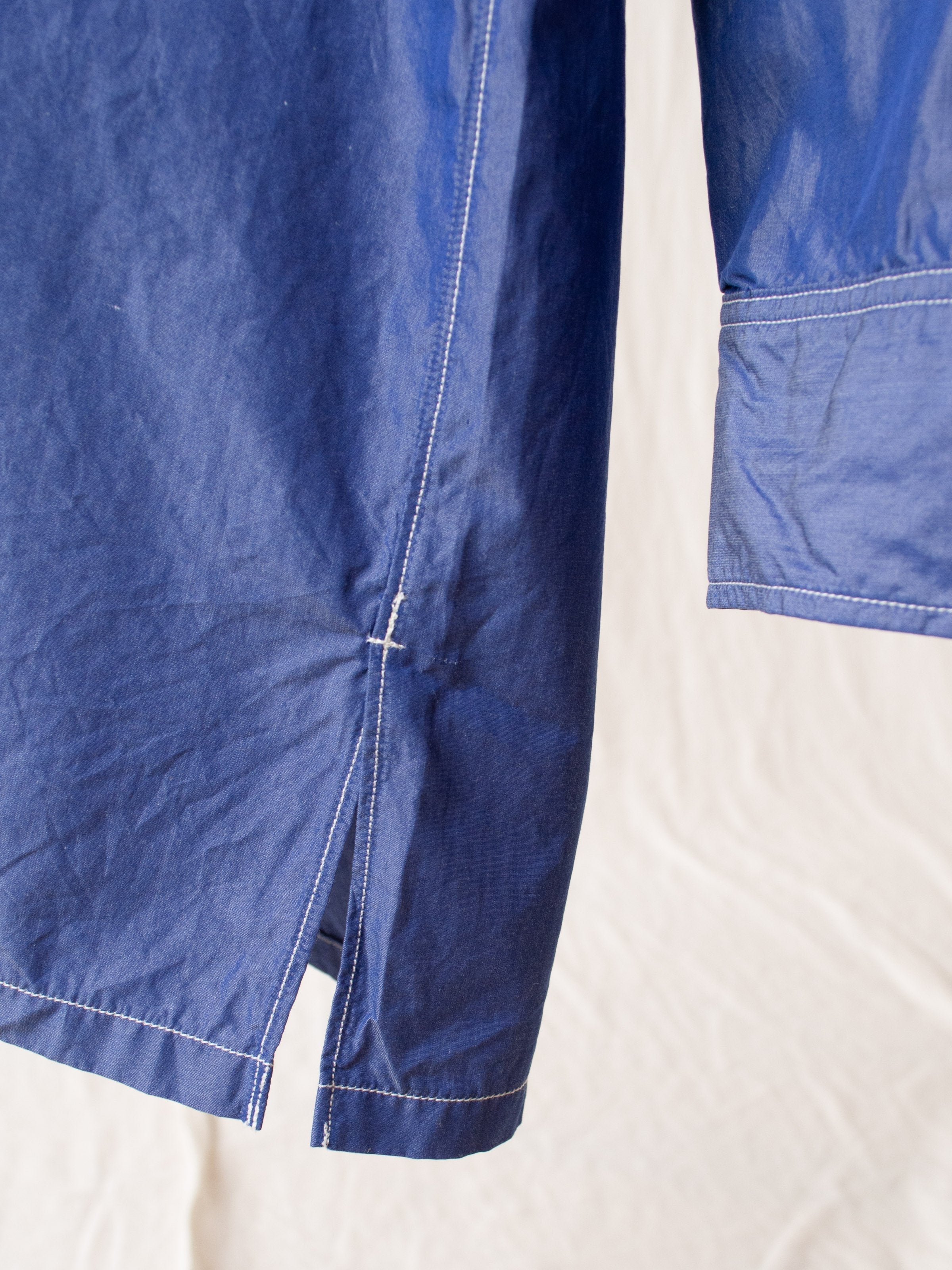 Namu Shop - Kaptain Sunshine Regular Collar Shirt - Blue Chambray