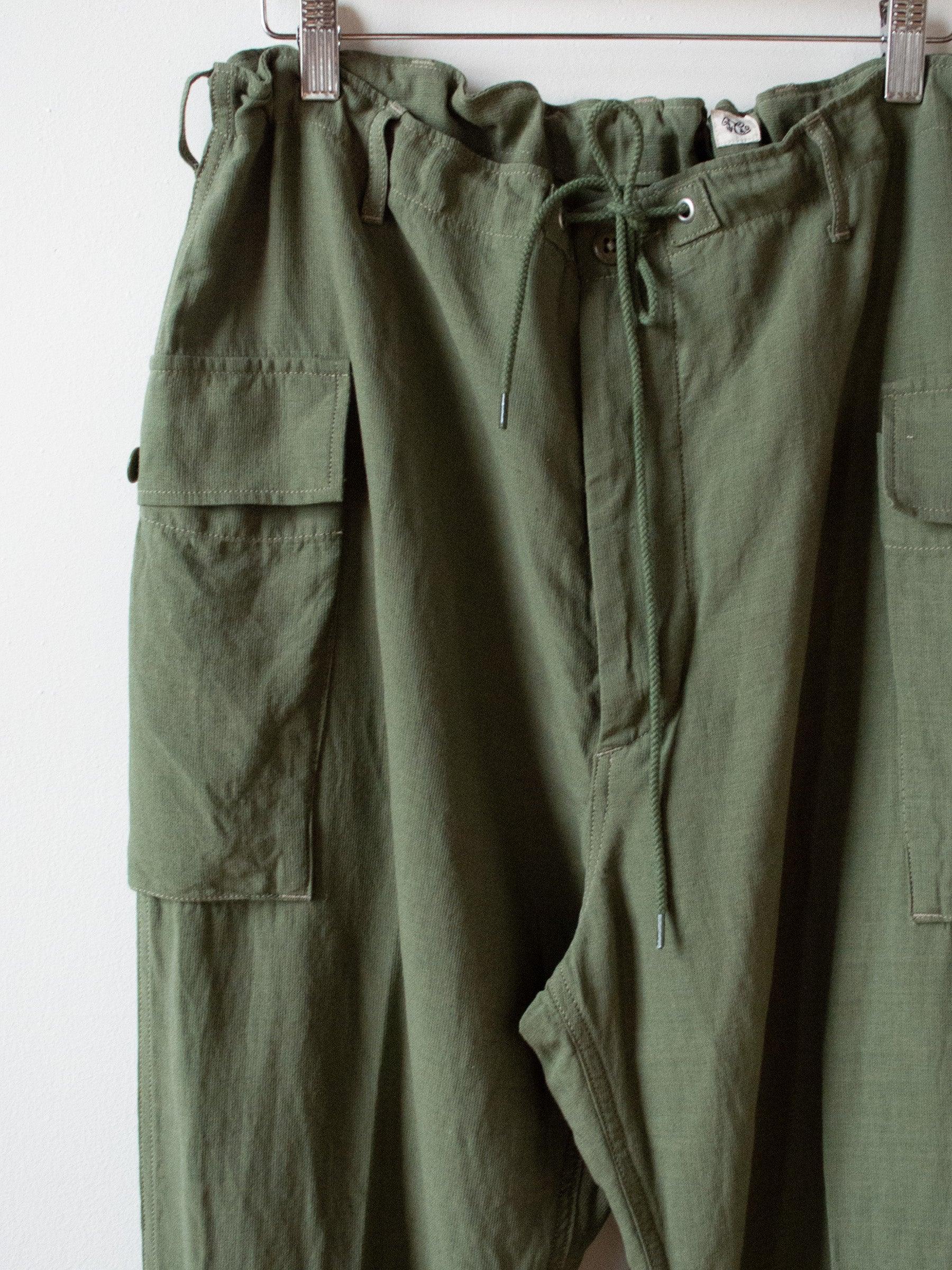 Namu Shop - Kaptain Sunshine Safari Mesh M43 Cargo Pants - Olive