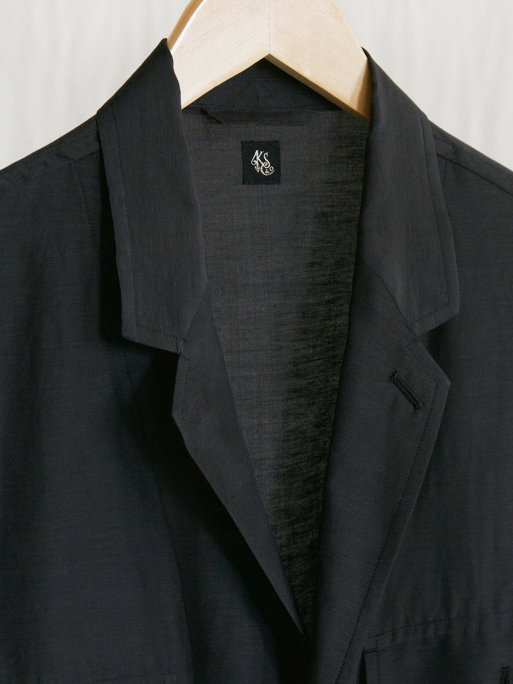 Namu Shop - Kaptain Sunshine Safari Shirt Jacket - Silk Li / Co Black