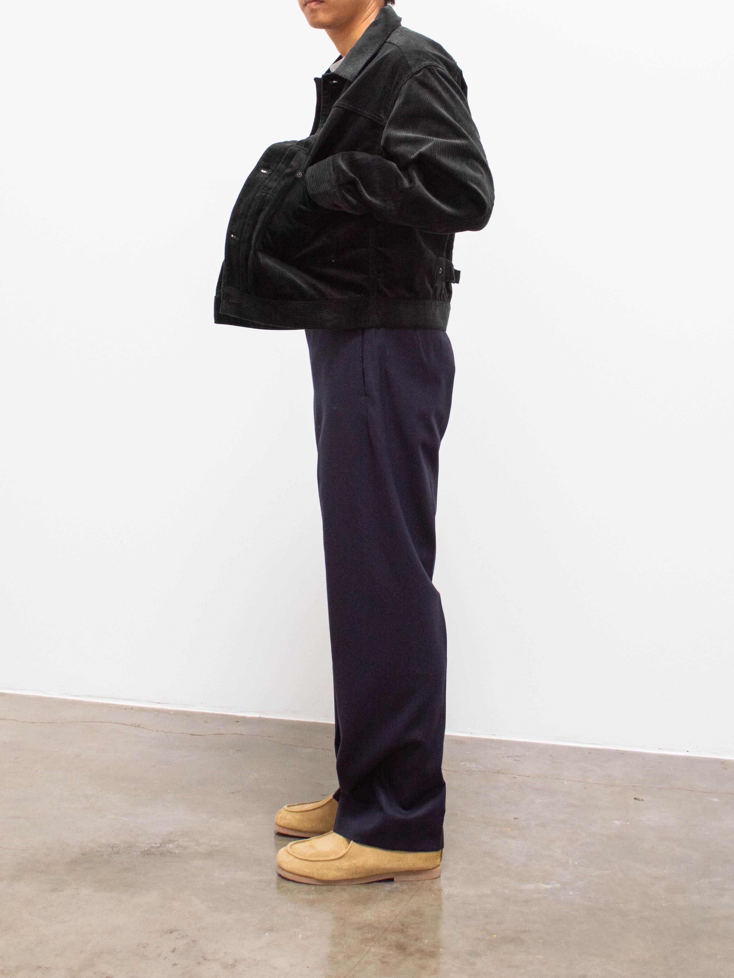 Scottish Side Seamless Trouser - Navy