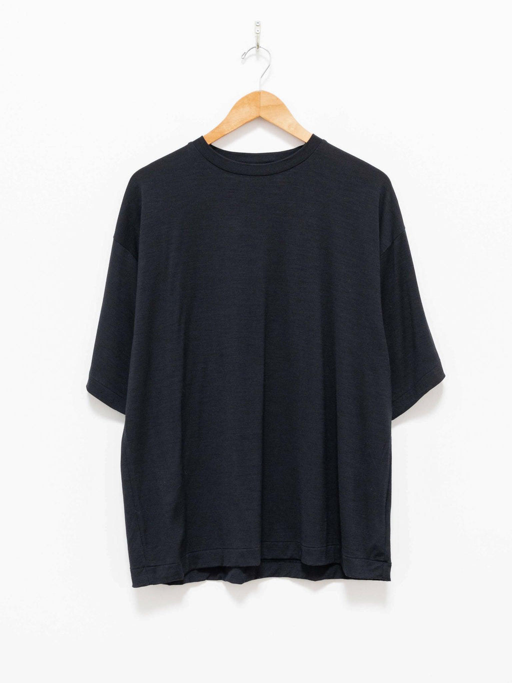 Namu Shop - Kaptain Sunshine Super Soft Merino Tenjiku Halfsleeve Tee - Dark Navy
