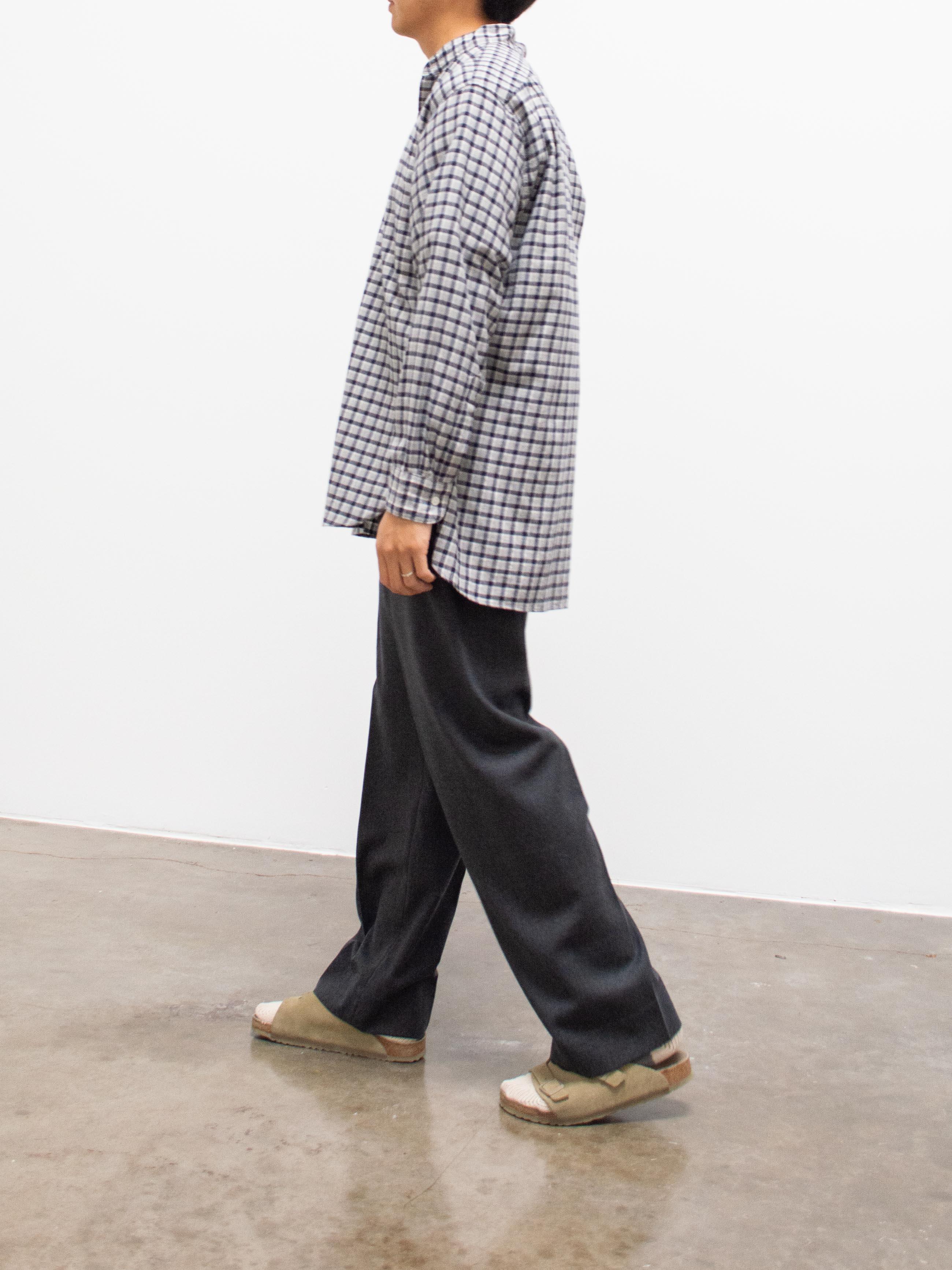 Namu Shop - Kaptain Sunshine Suvin Cashmere Flannel Stand Collar