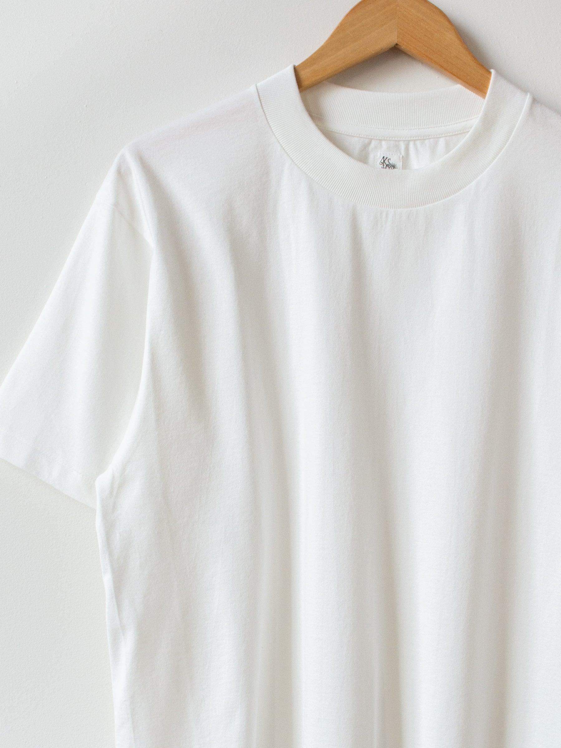 Namu Shop - Kaptain Sunshine Suvin Supima Crewneck Tube Tee - White