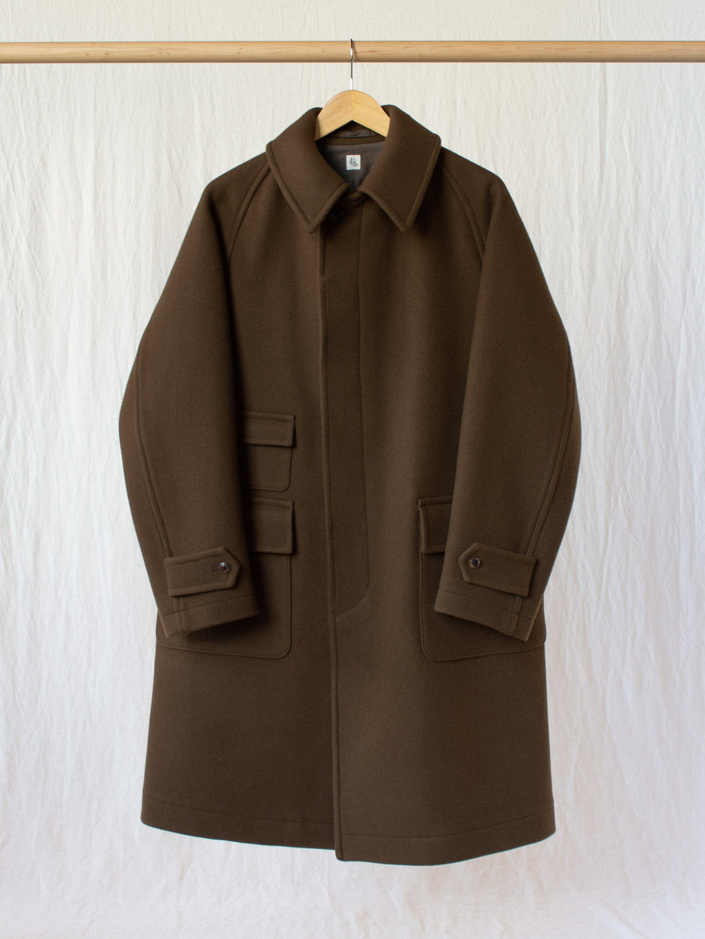 Namu Shop - Kaptain Sunshine Traveller Coat - Khaki Brown