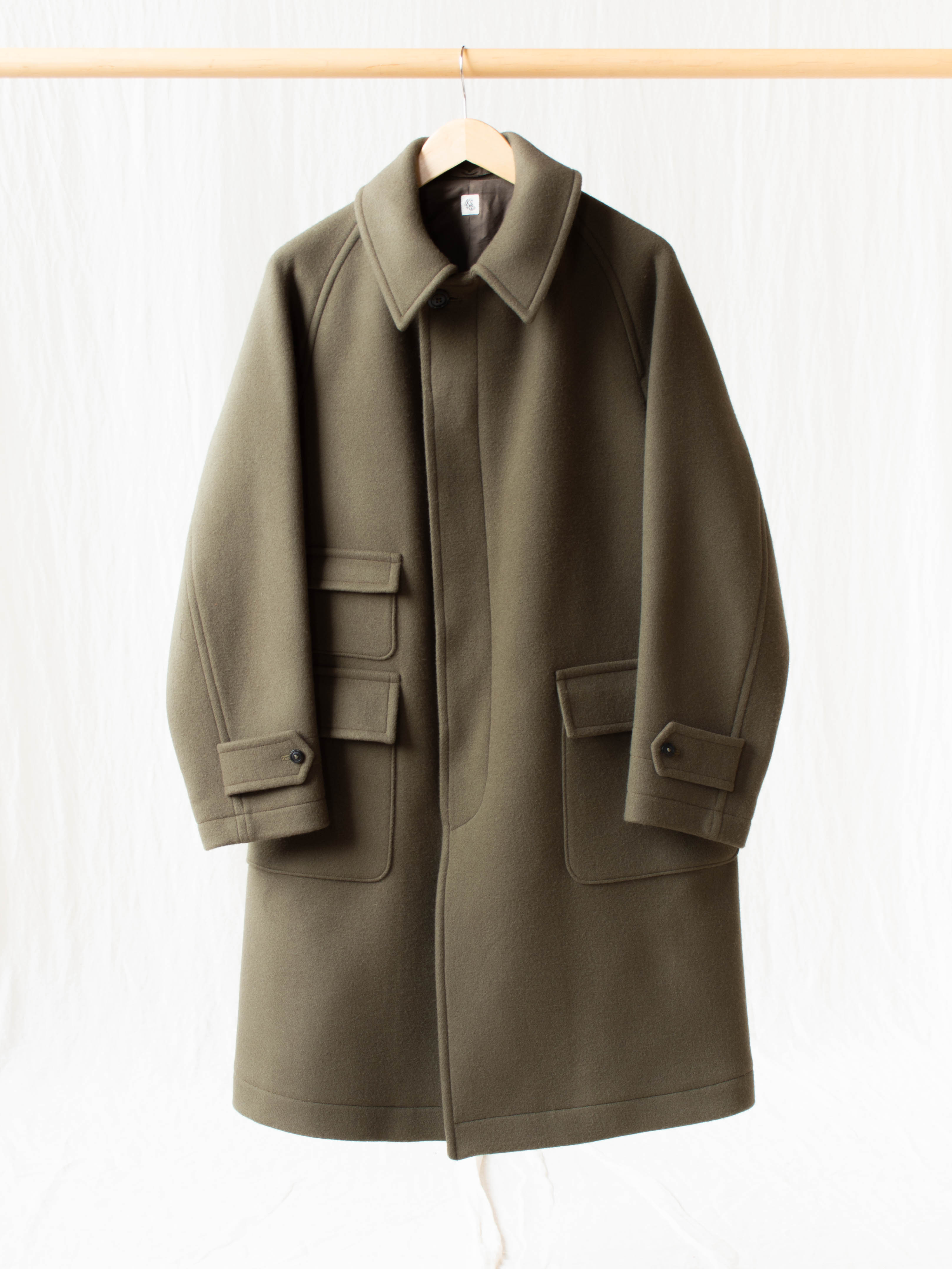 Traveller Coat - Smokey Green