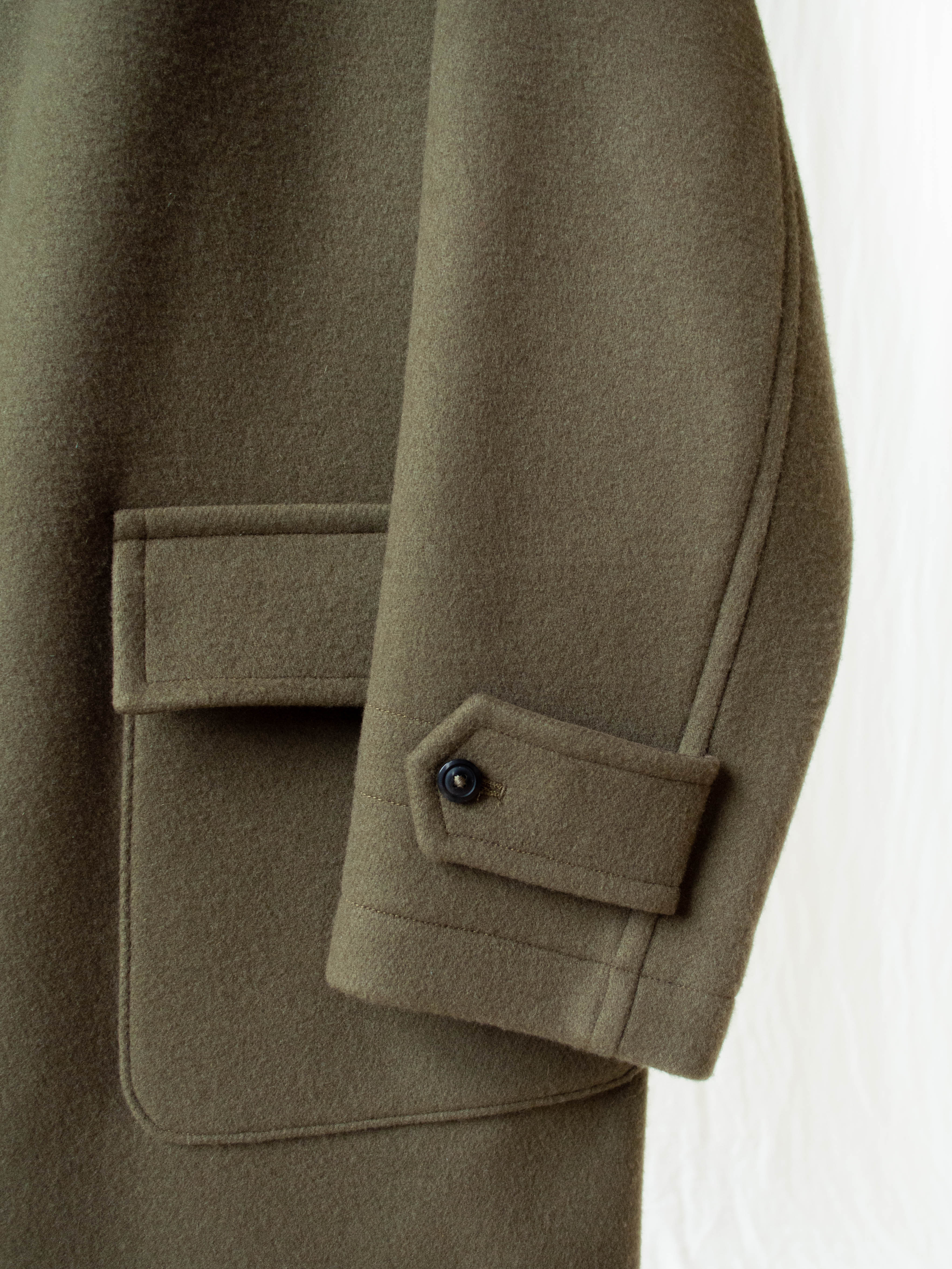 Namu Shop - Kaptain Sunshine Traveller Coat - Smokey Green