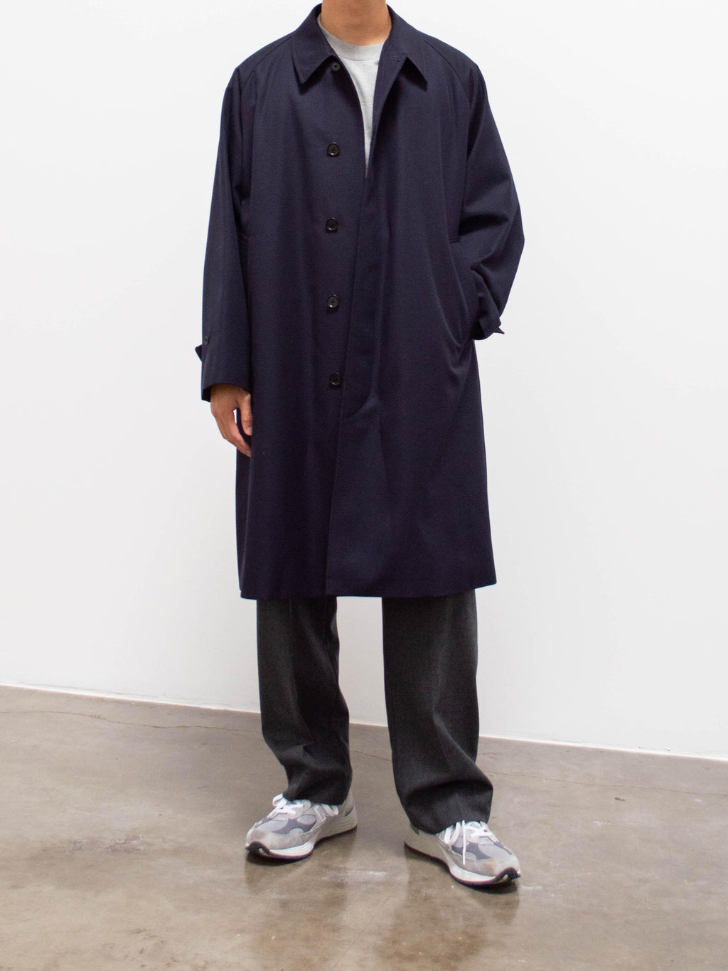 Namu Shop - Kaptain Sunshine Walker Coat - Navy