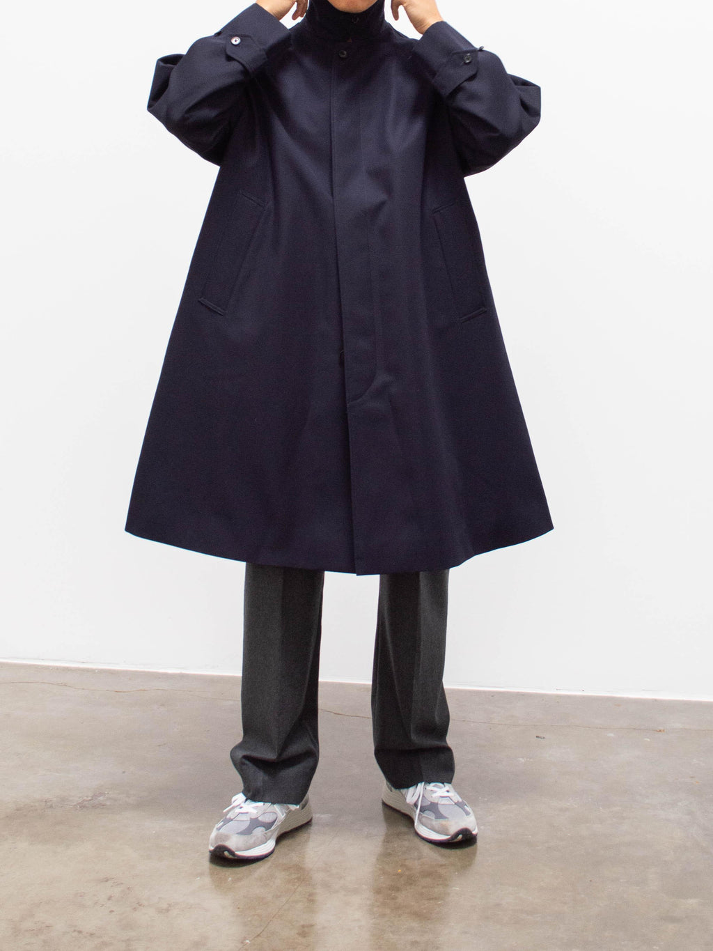 Namu Shop - Kaptain Sunshine Walker Coat - Navy