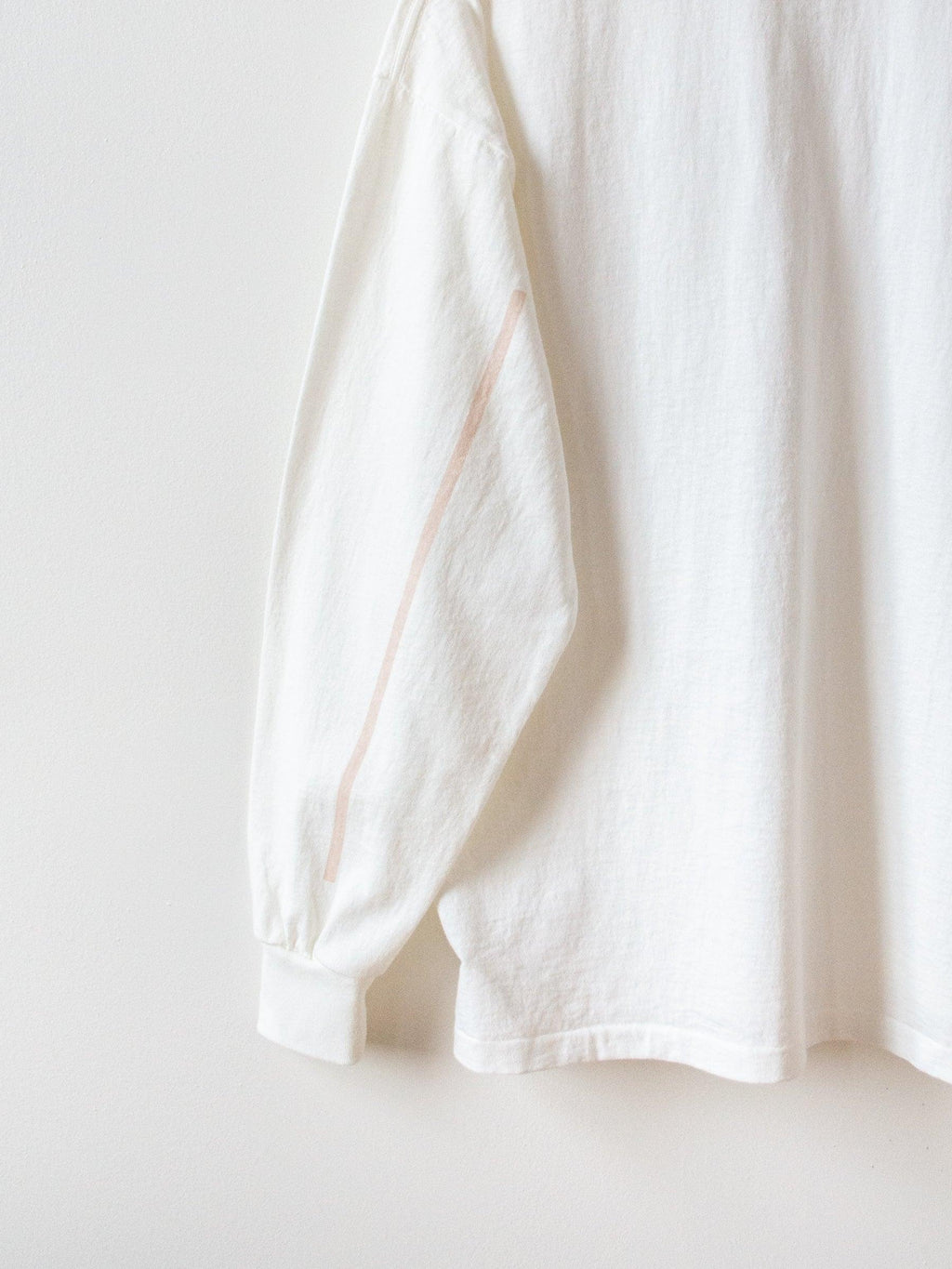 Namu Shop - Kaptain Sunshine West Coast LS Tee - White x Sand Line