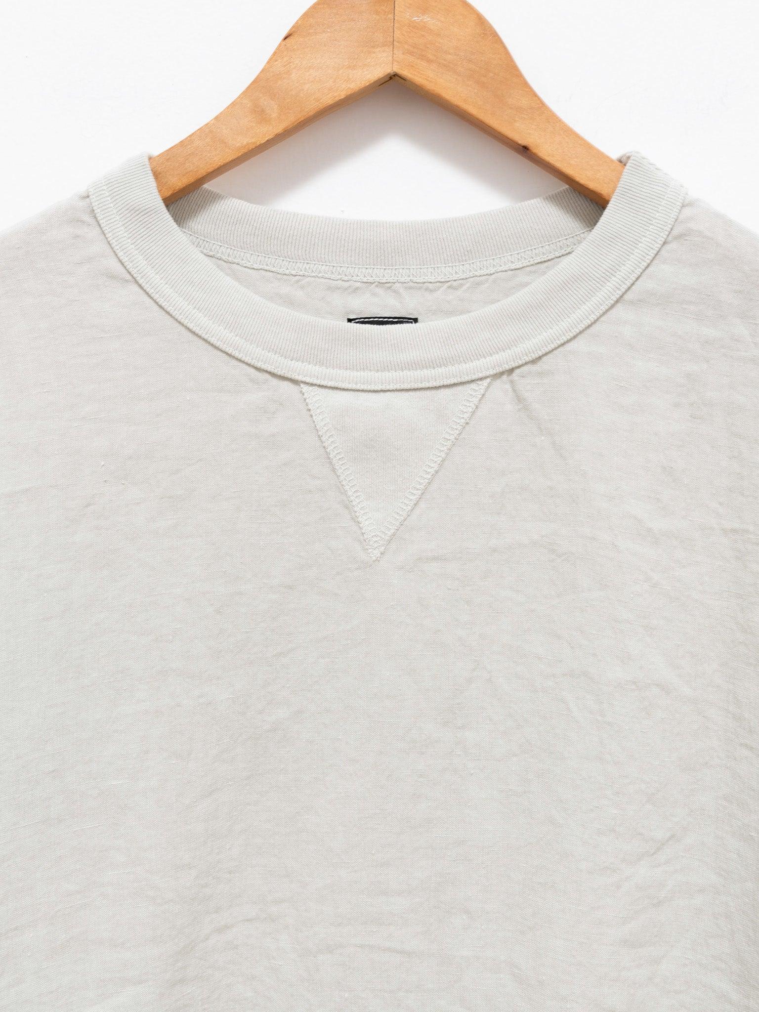 Namu Shop - Maillot Linen Big Sweatshirt Tee - Ivory