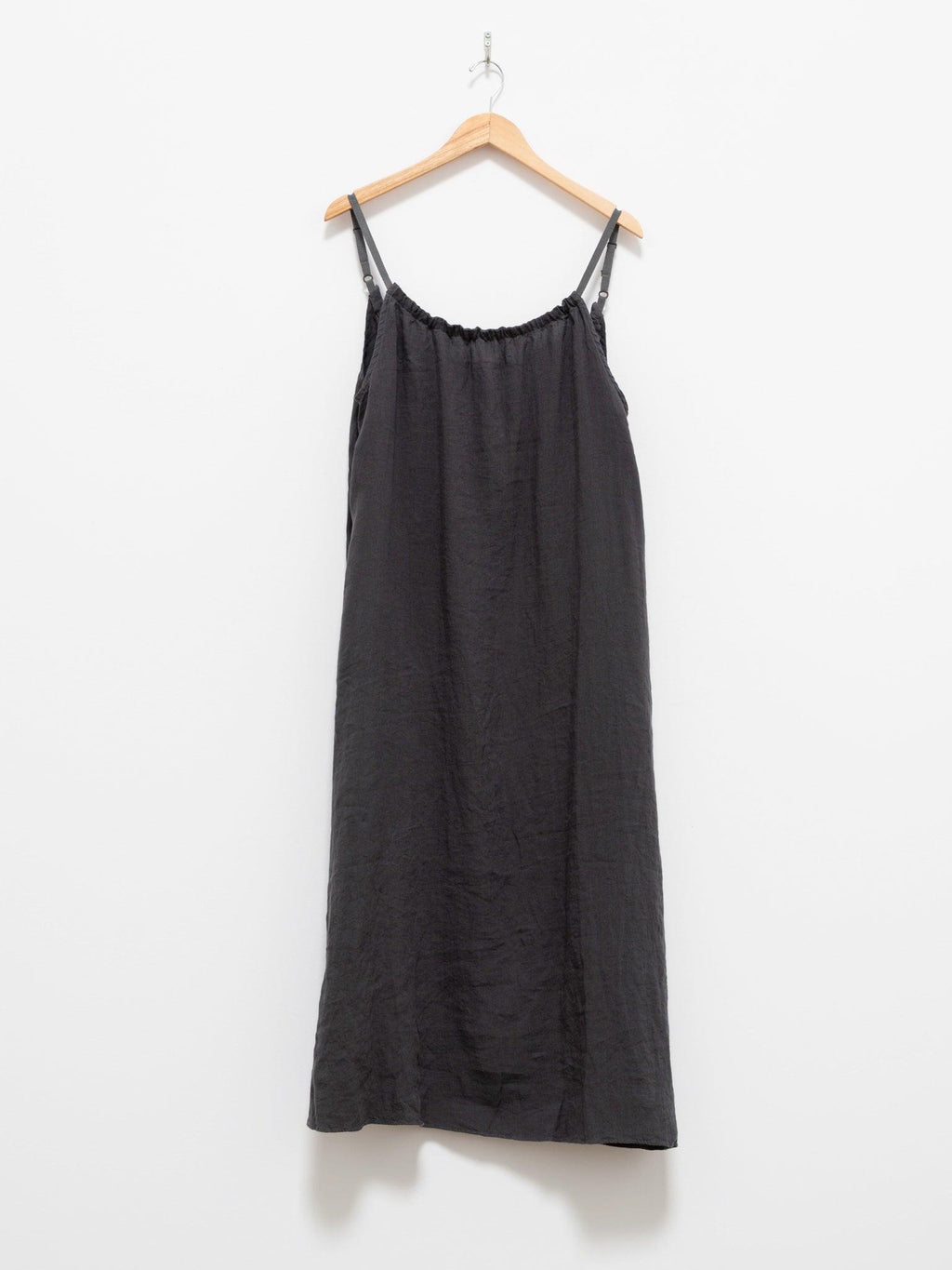 Namu Shop - Maillot Linen Camisole Dress - Smoke Gray