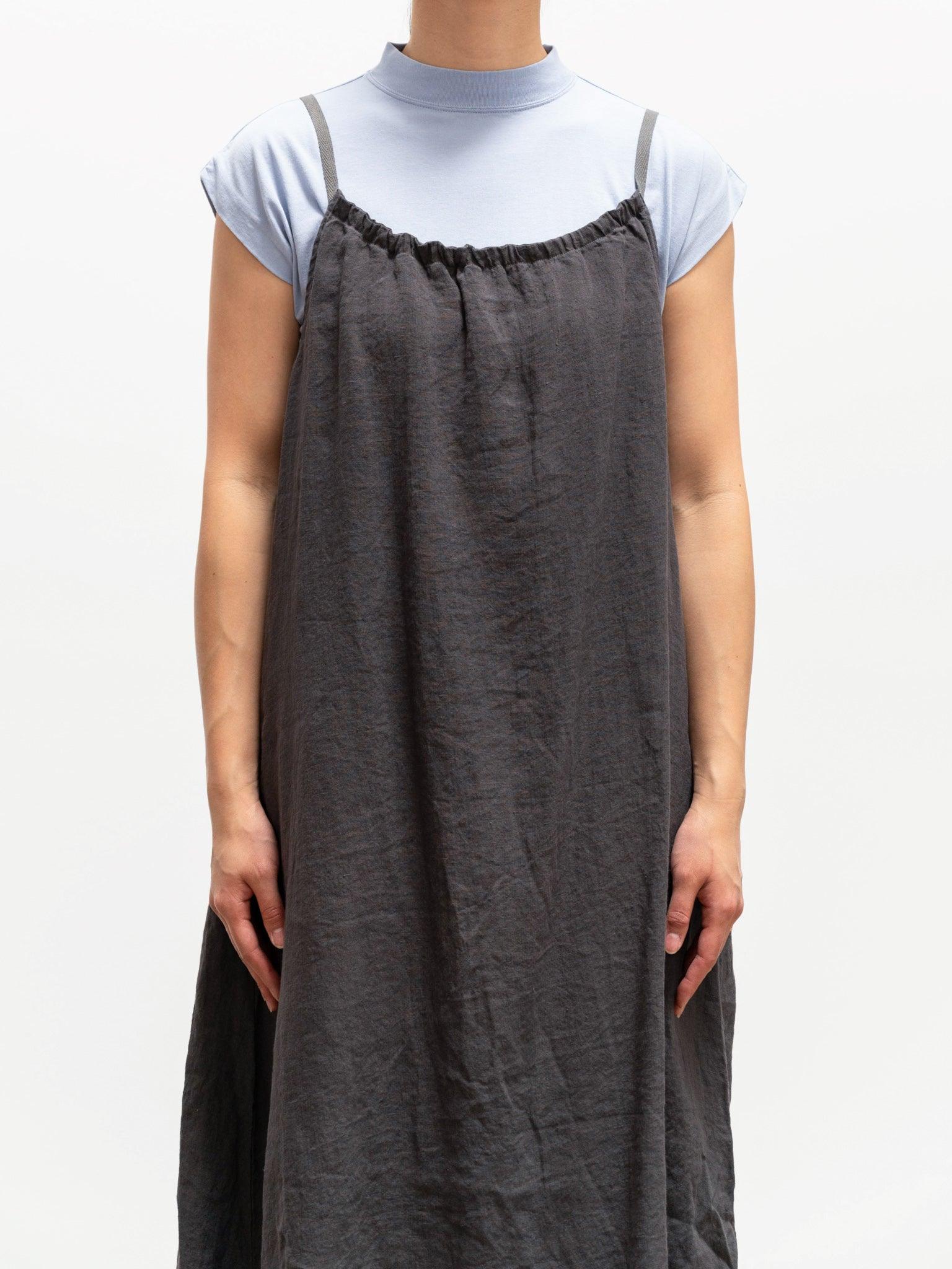 Namu Shop - Maillot Linen Camisole Dress - Smoke Gray