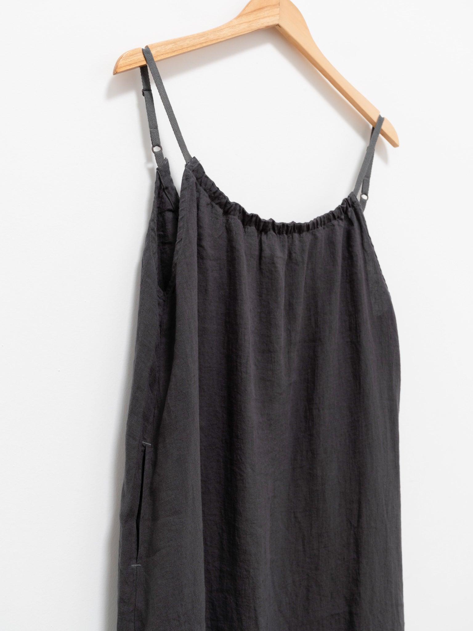 Namu Shop - Maillot Linen Camisole Dress - Smoke Gray