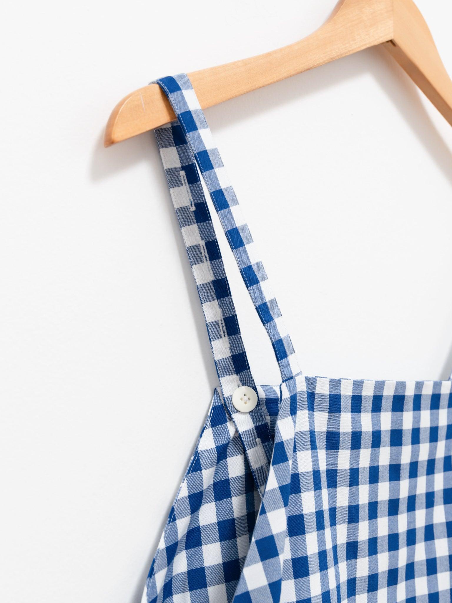 Namu Shop - Maillot Sunset Salopette - Big Blue Gingham